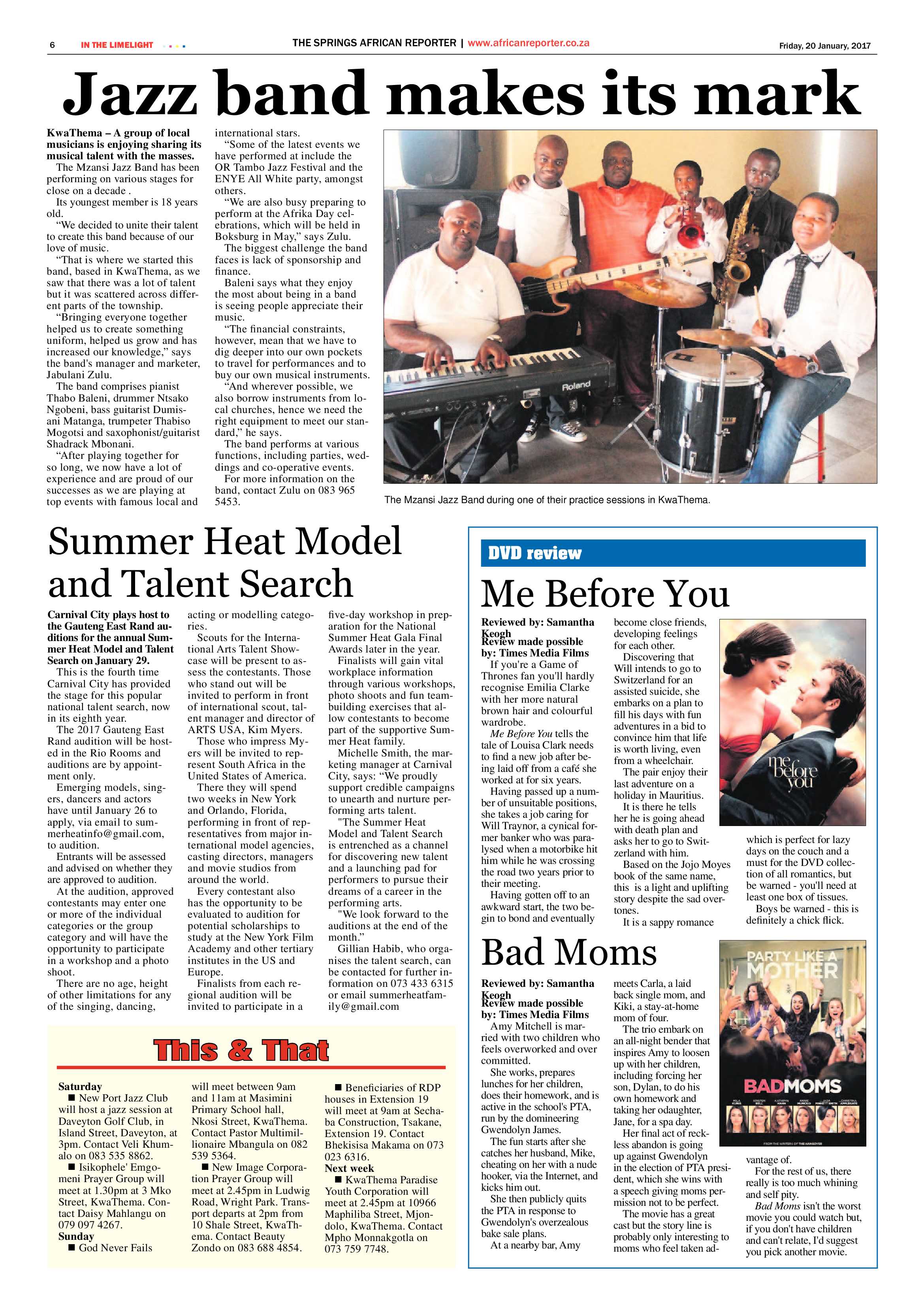 African Reporter 20 January 2017 page 6