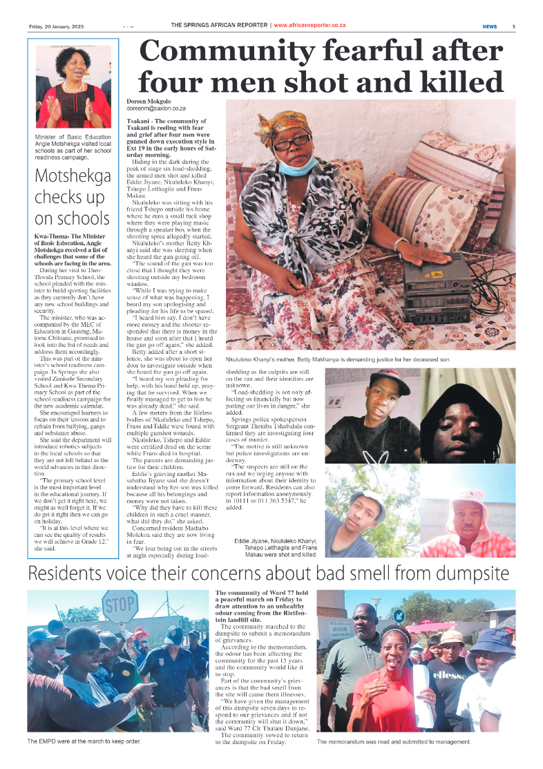 African Reporter 20 January 2023 page 3