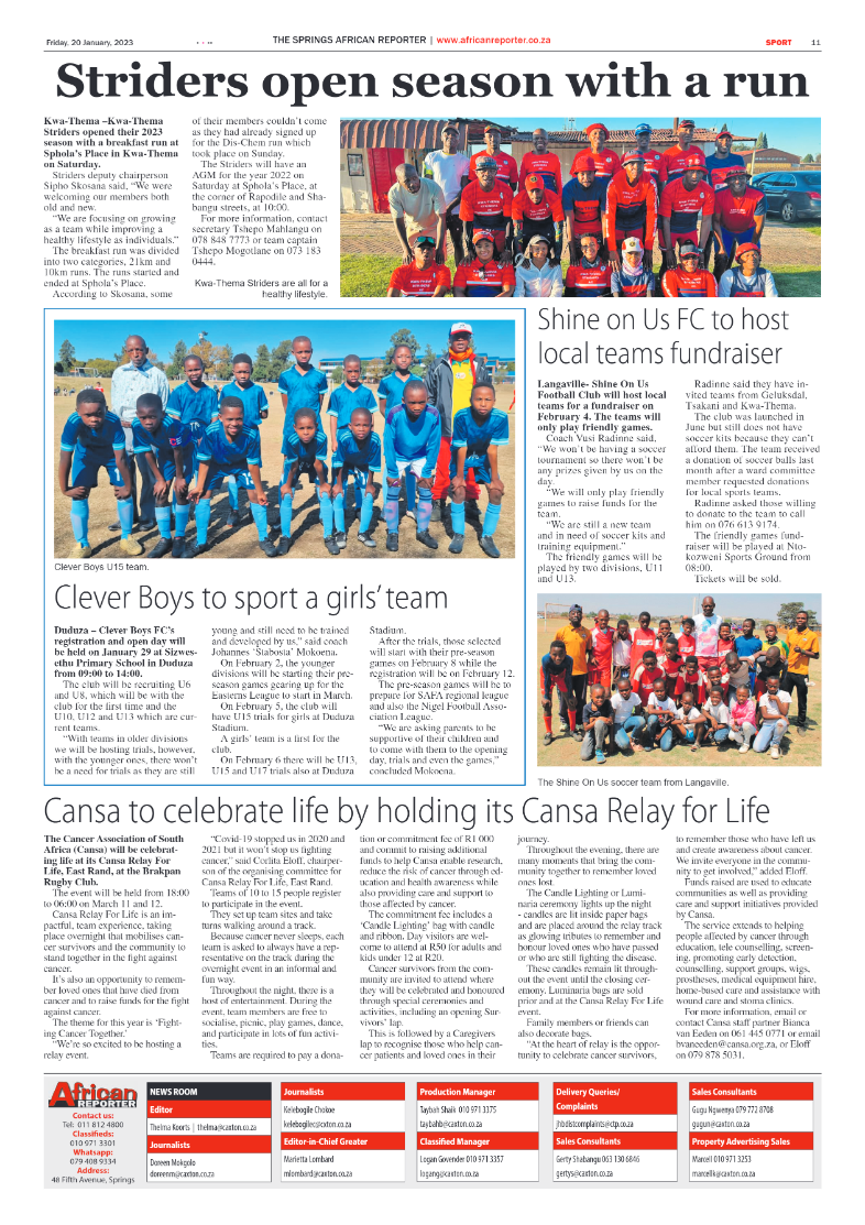 African Reporter 20 January 2023 page 9