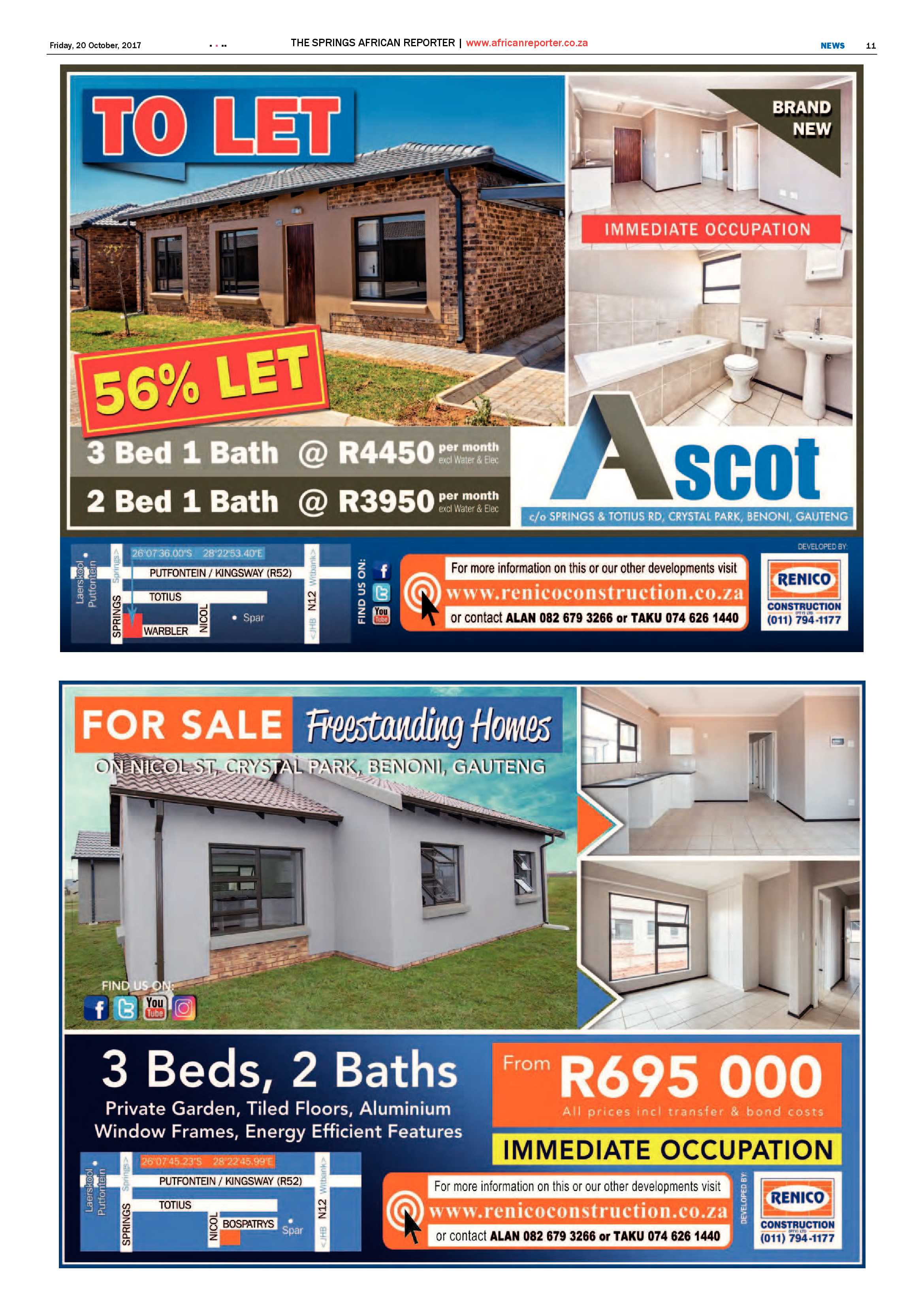 African Reporter 20 October 2017 page 11