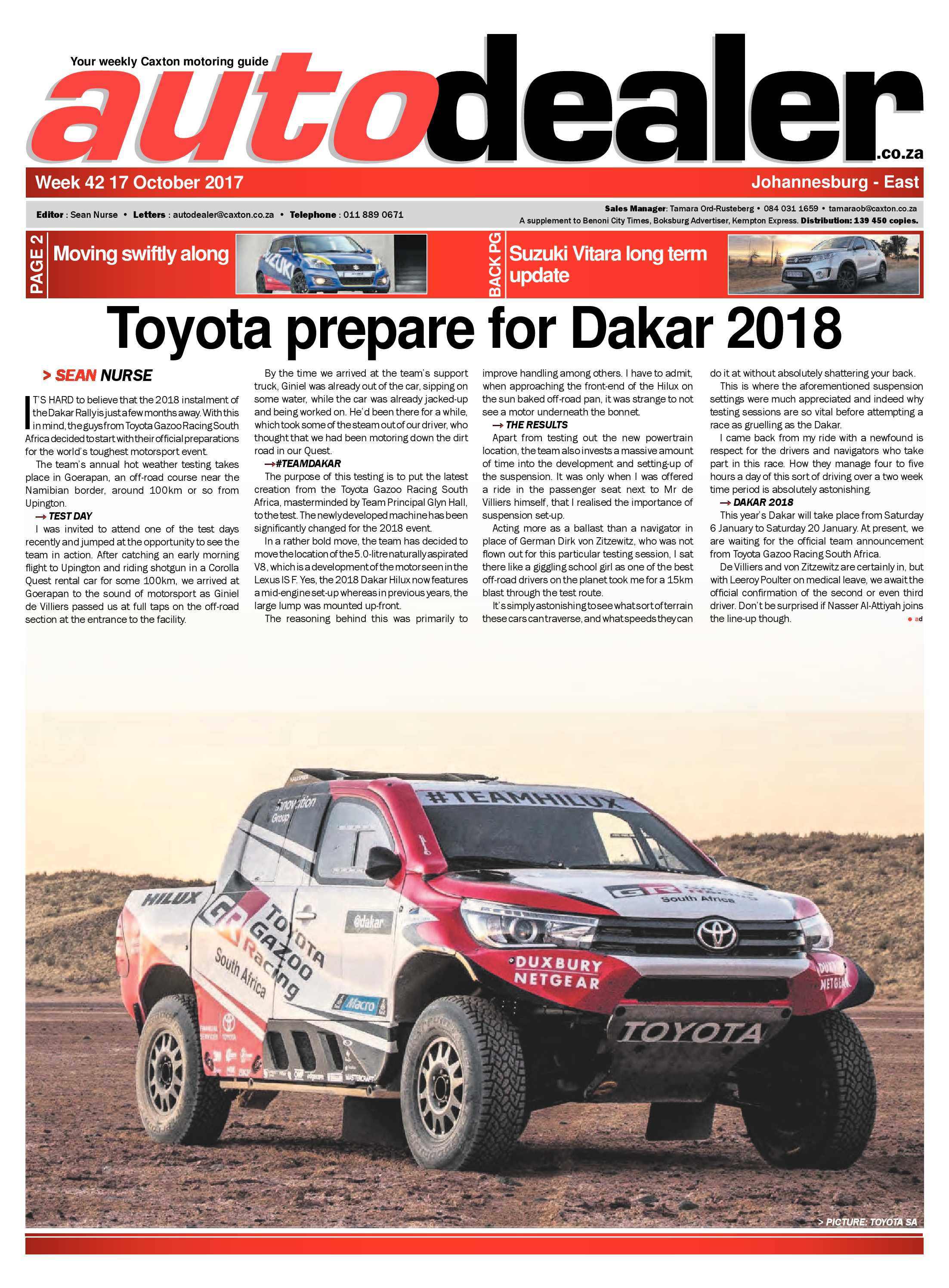 African Reporter 20 October 2017 page 17