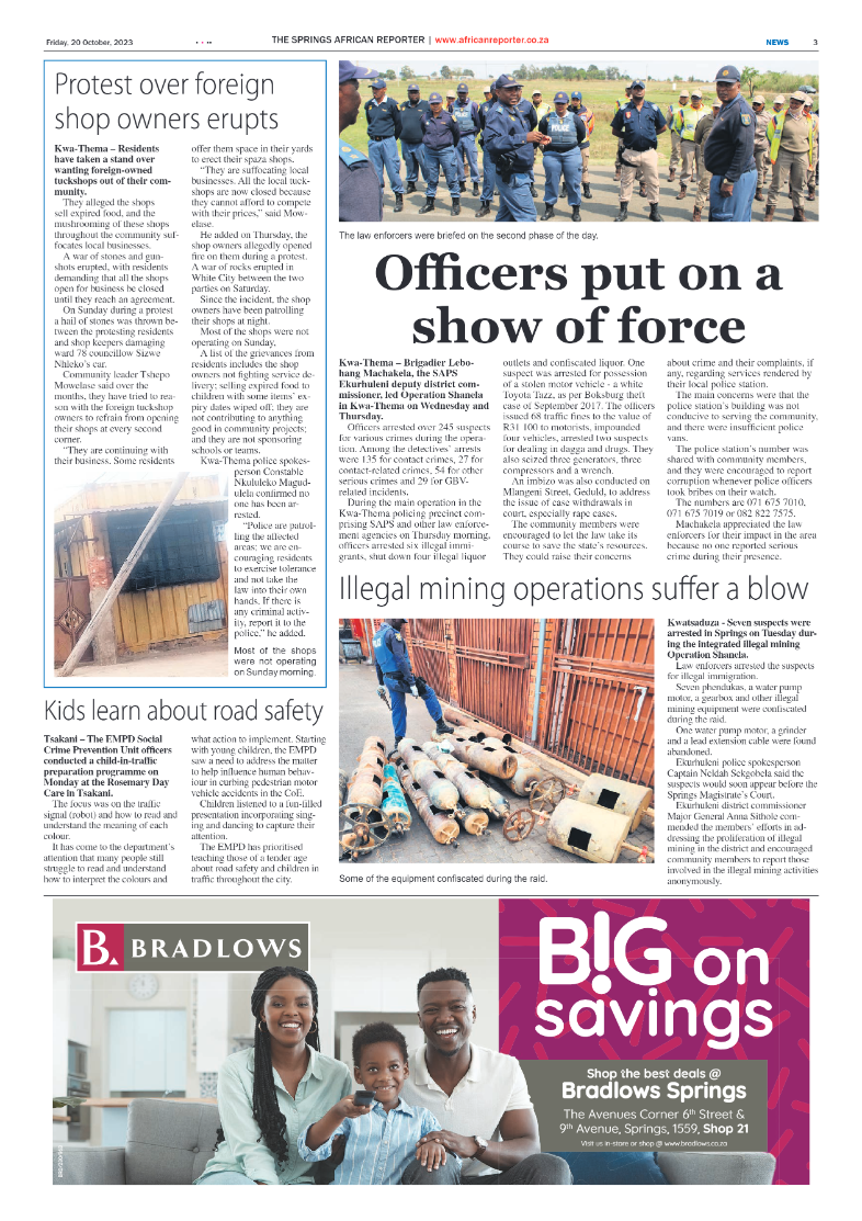 African Reporter 20 October 2023 page 3