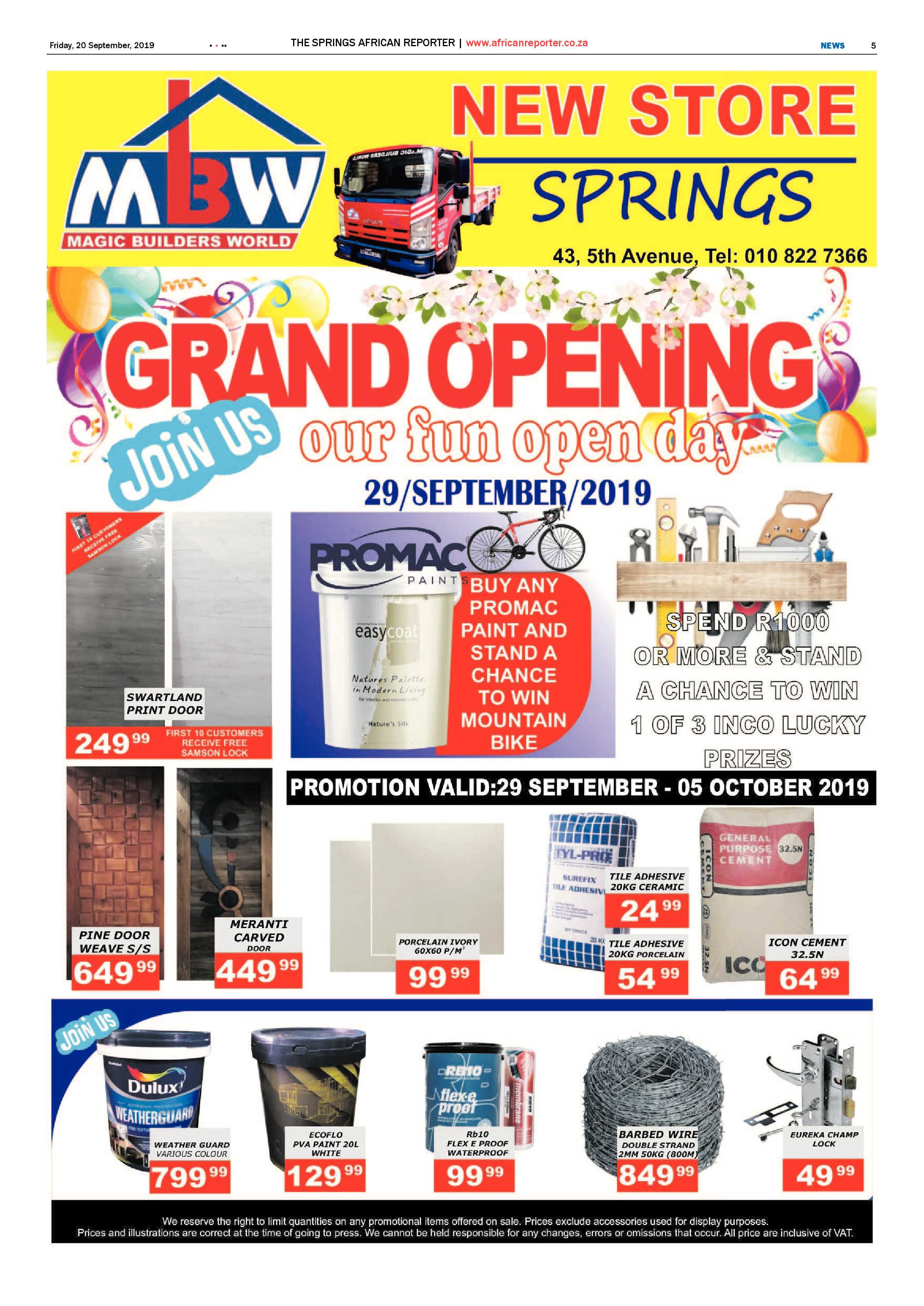 African Reporter 20 September 2019 page 5