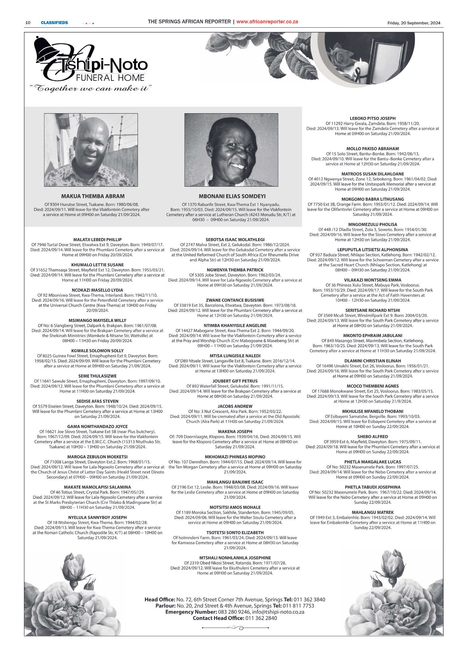 African Reporter 20 September 2024 page 10