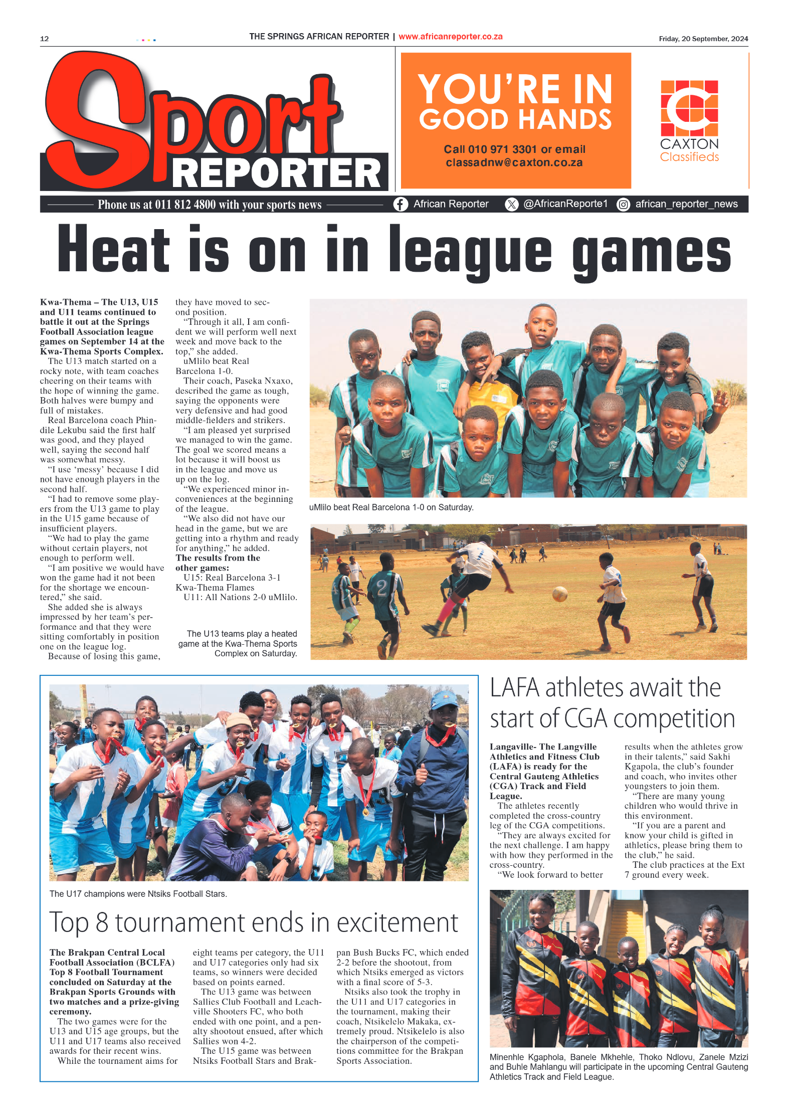 African Reporter 20 September 2024 page 12