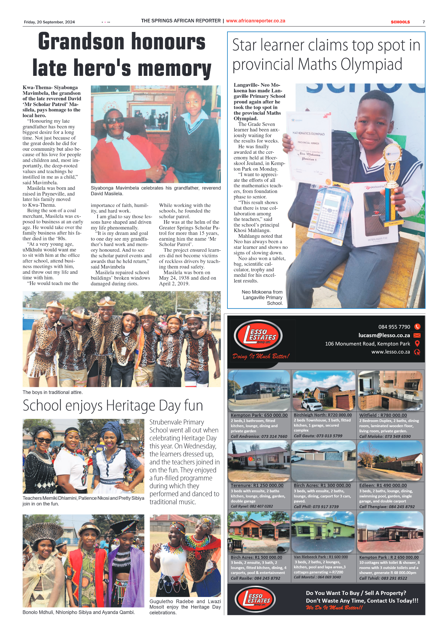 African Reporter 20 September 2024 page 7