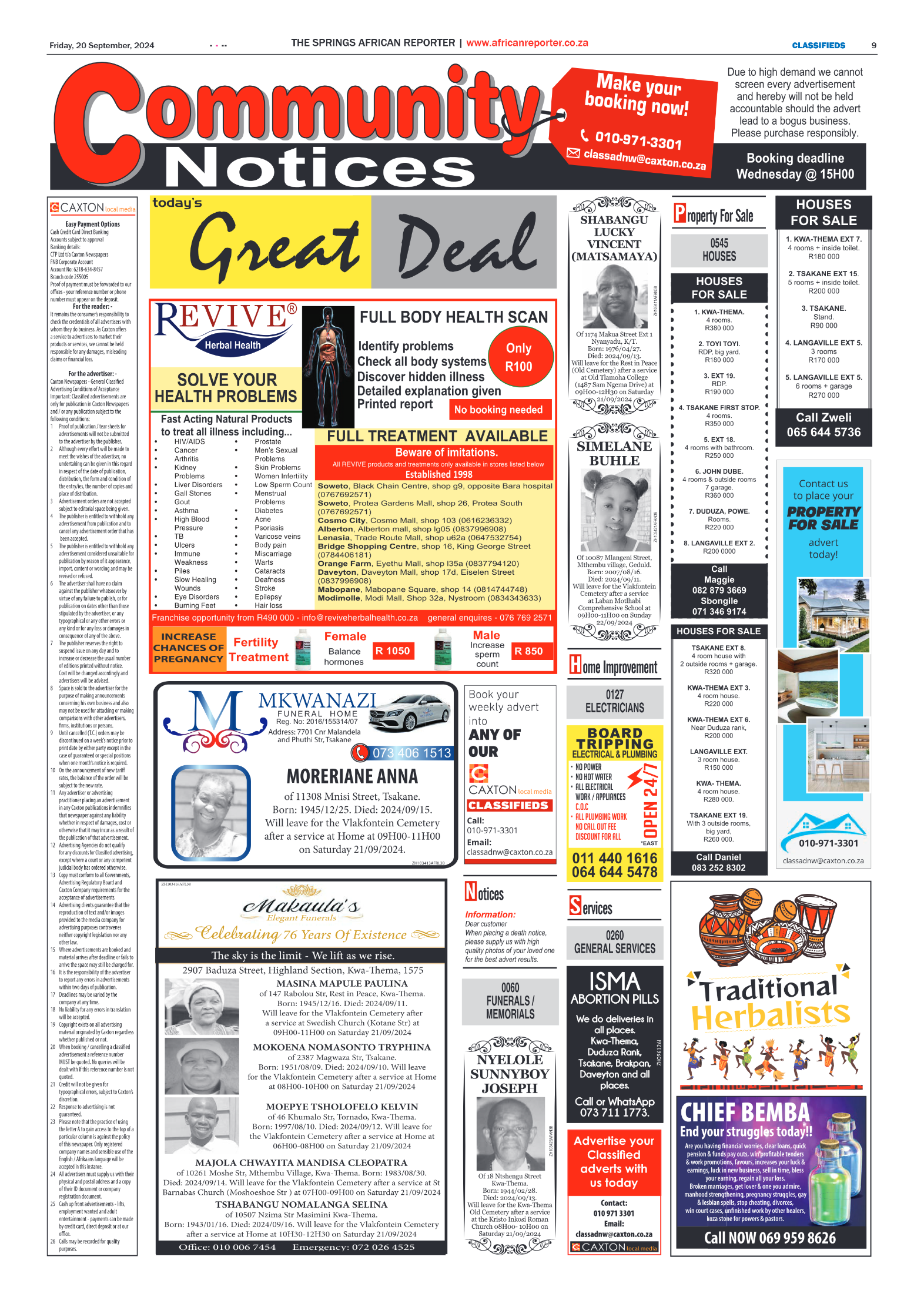 African Reporter 20 September 2024 page 9