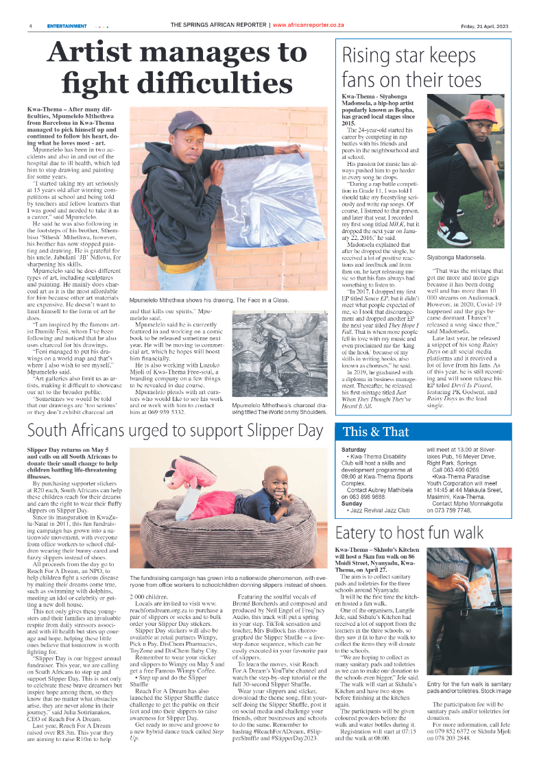 African Reporter 21 April 2023 page 4