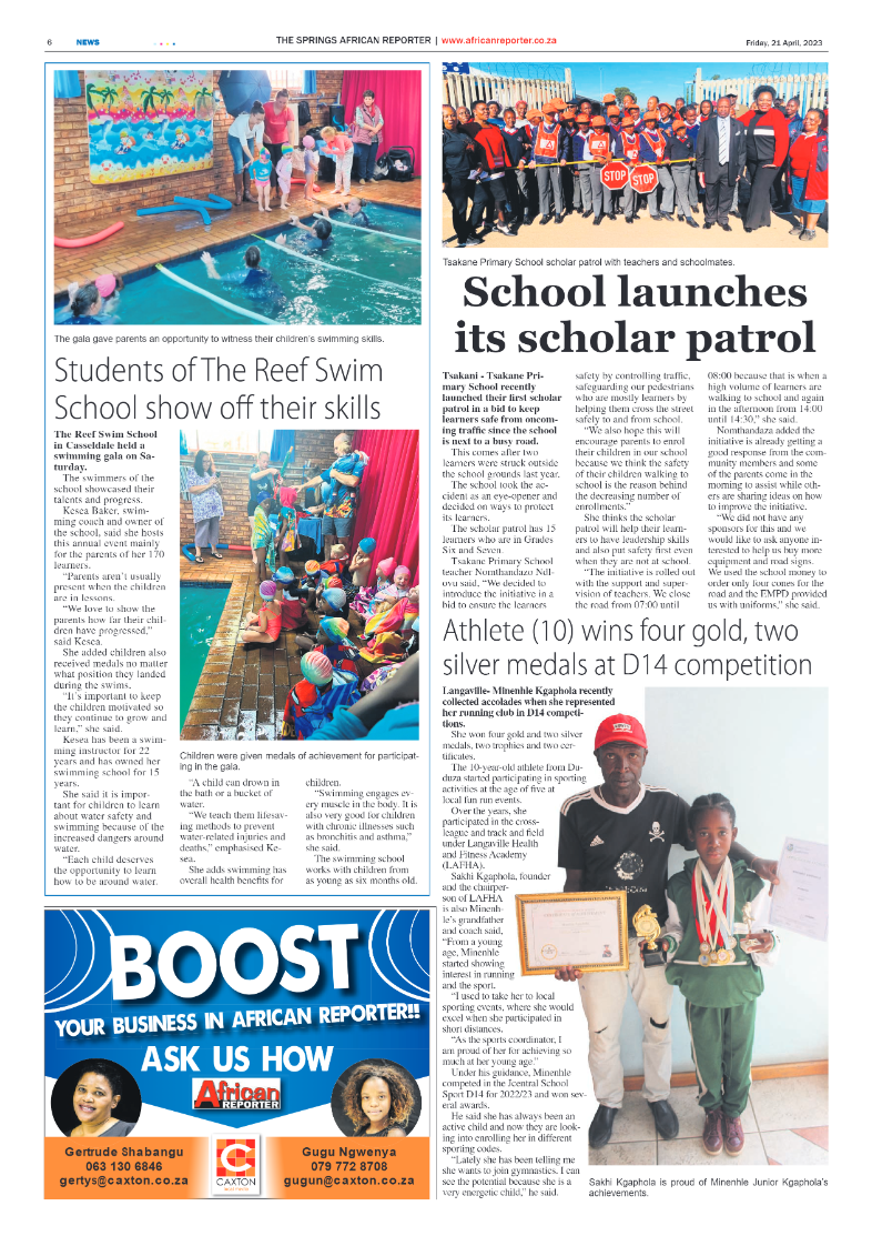 African Reporter 21 April 2023 page 6