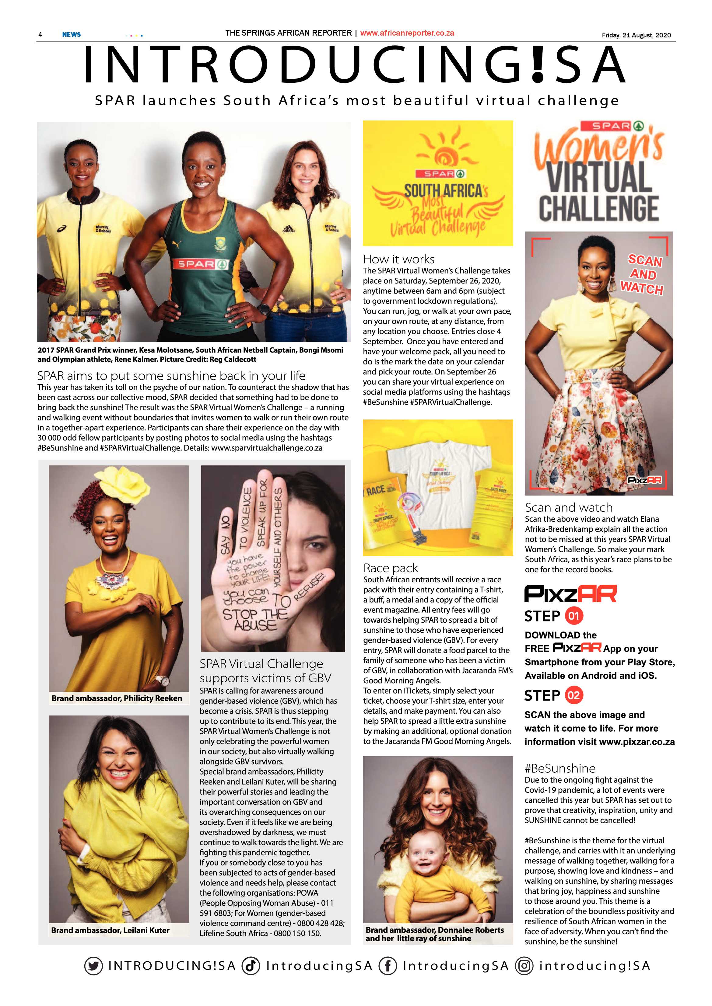 African Reporter 21 August 2020 page 4