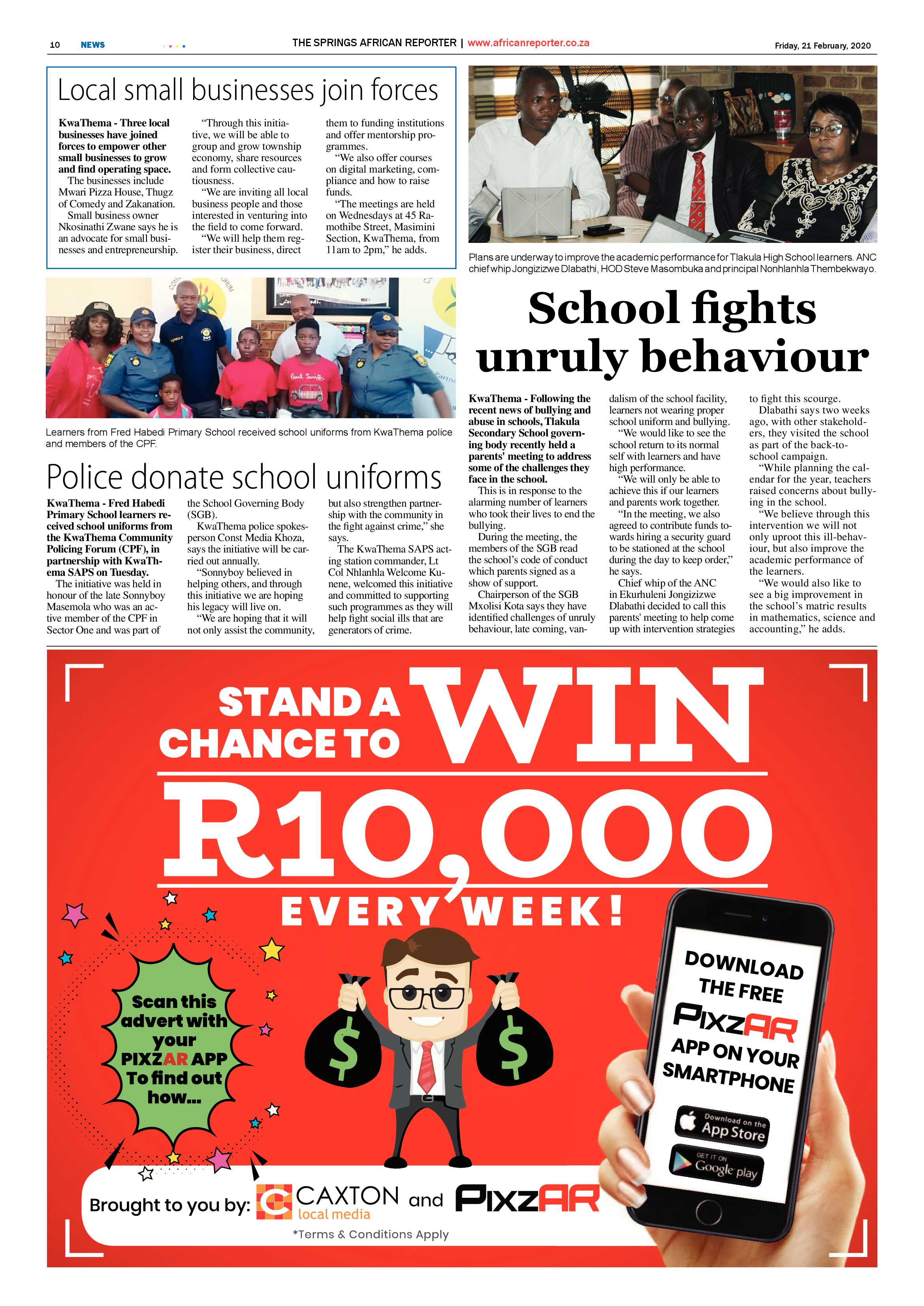 African Reporter 21 February 2020 page 10