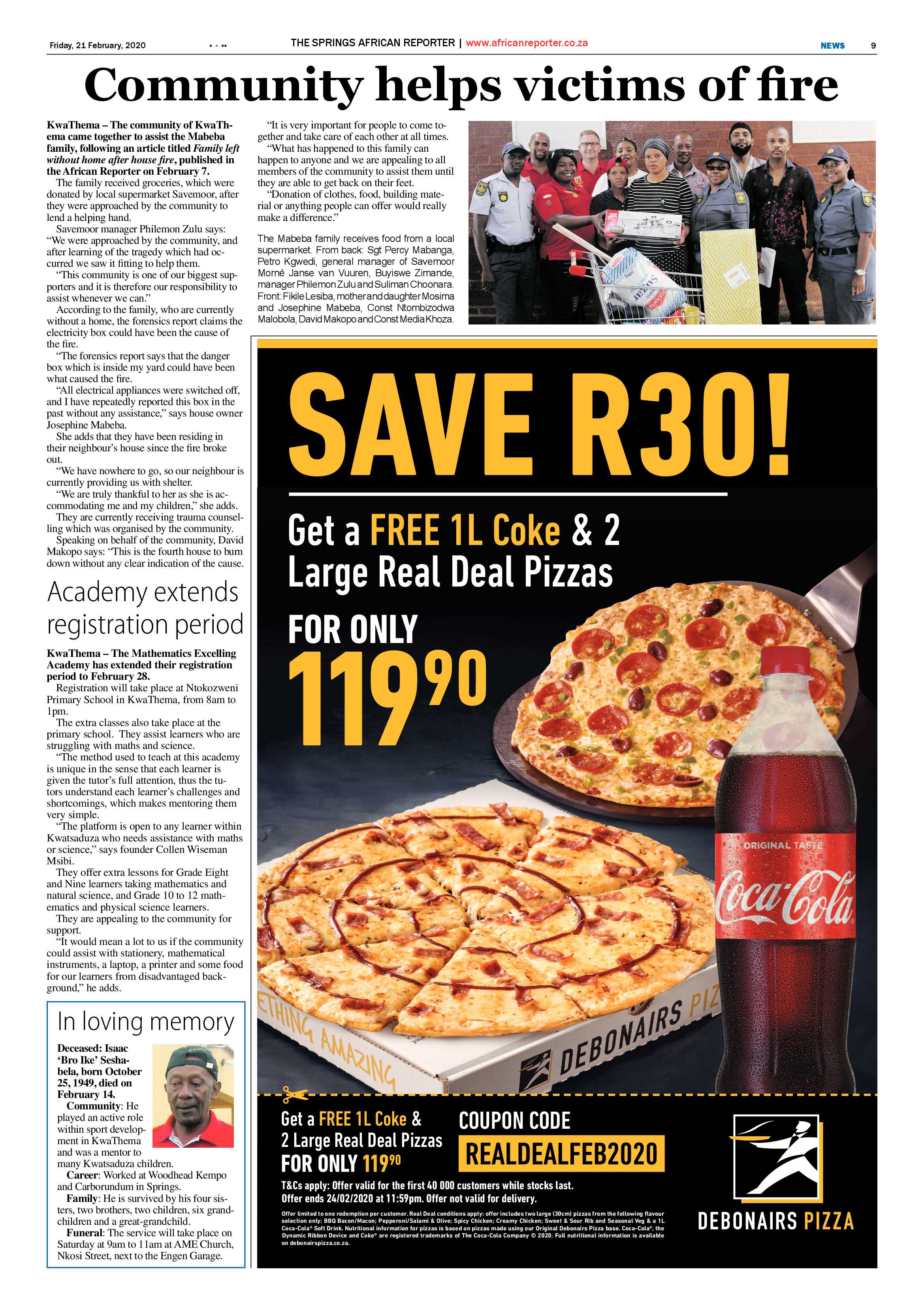 African Reporter 21 February 2020 page 9