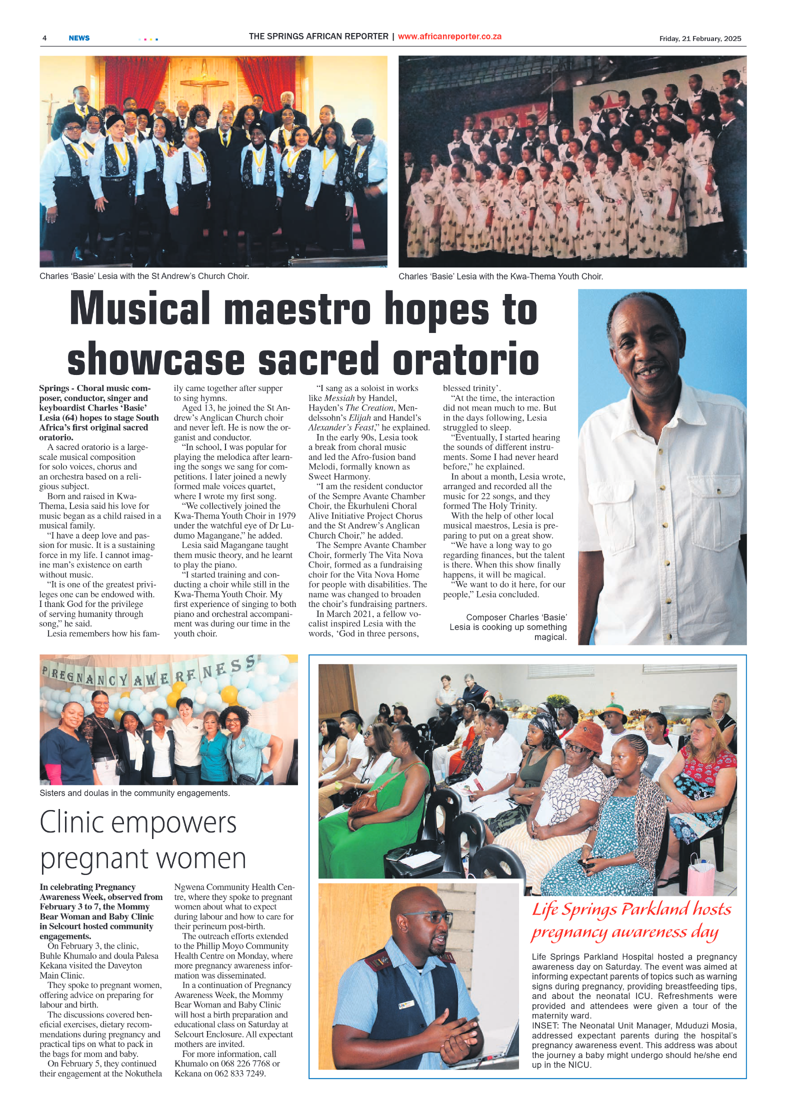 African Reporter 21 February 2025 page 4
