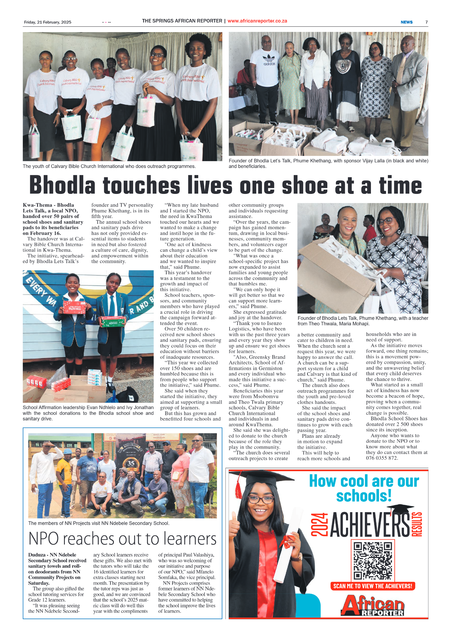 African Reporter 21 February 2025 page 7