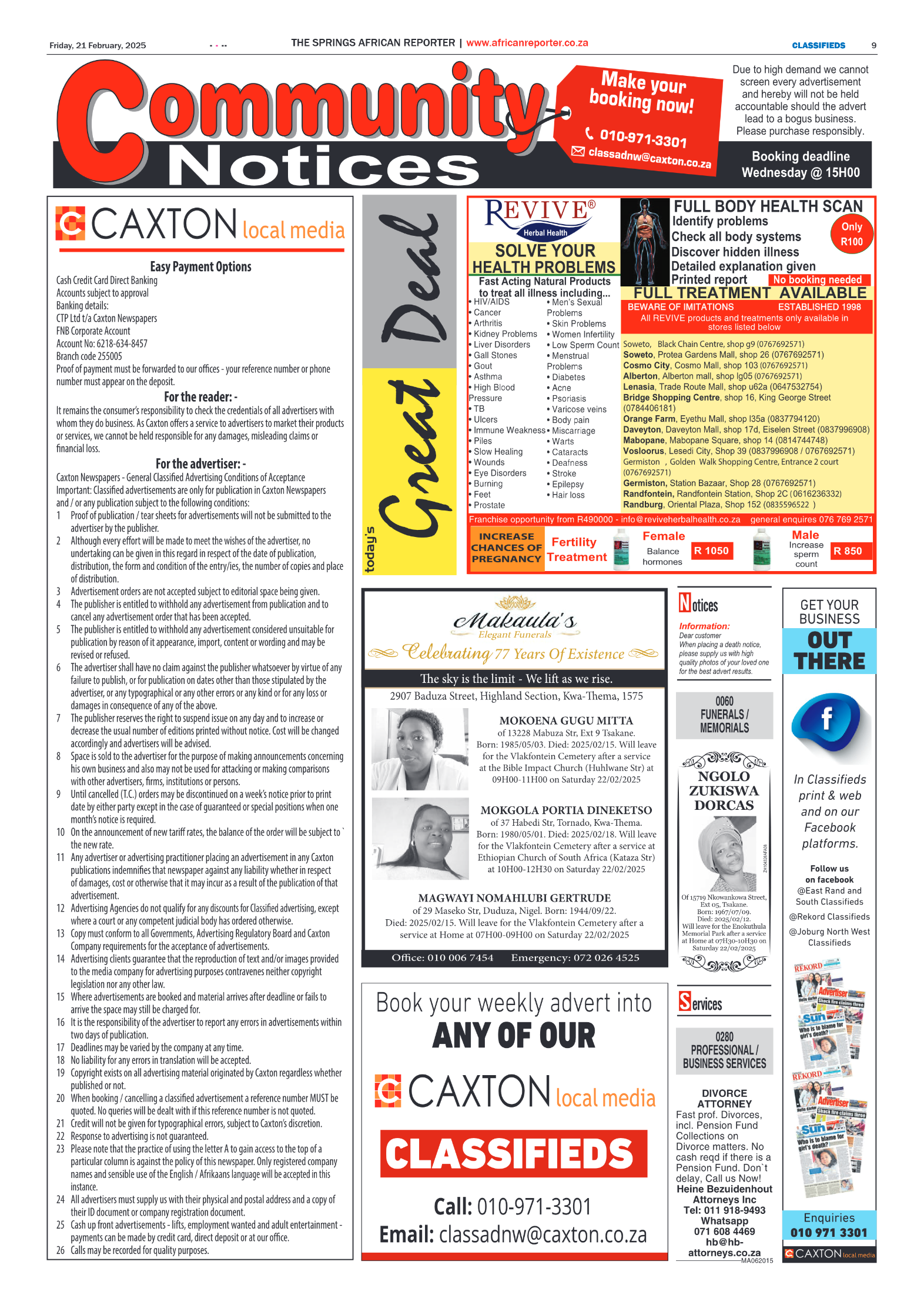 African Reporter 21 February 2025 page 9