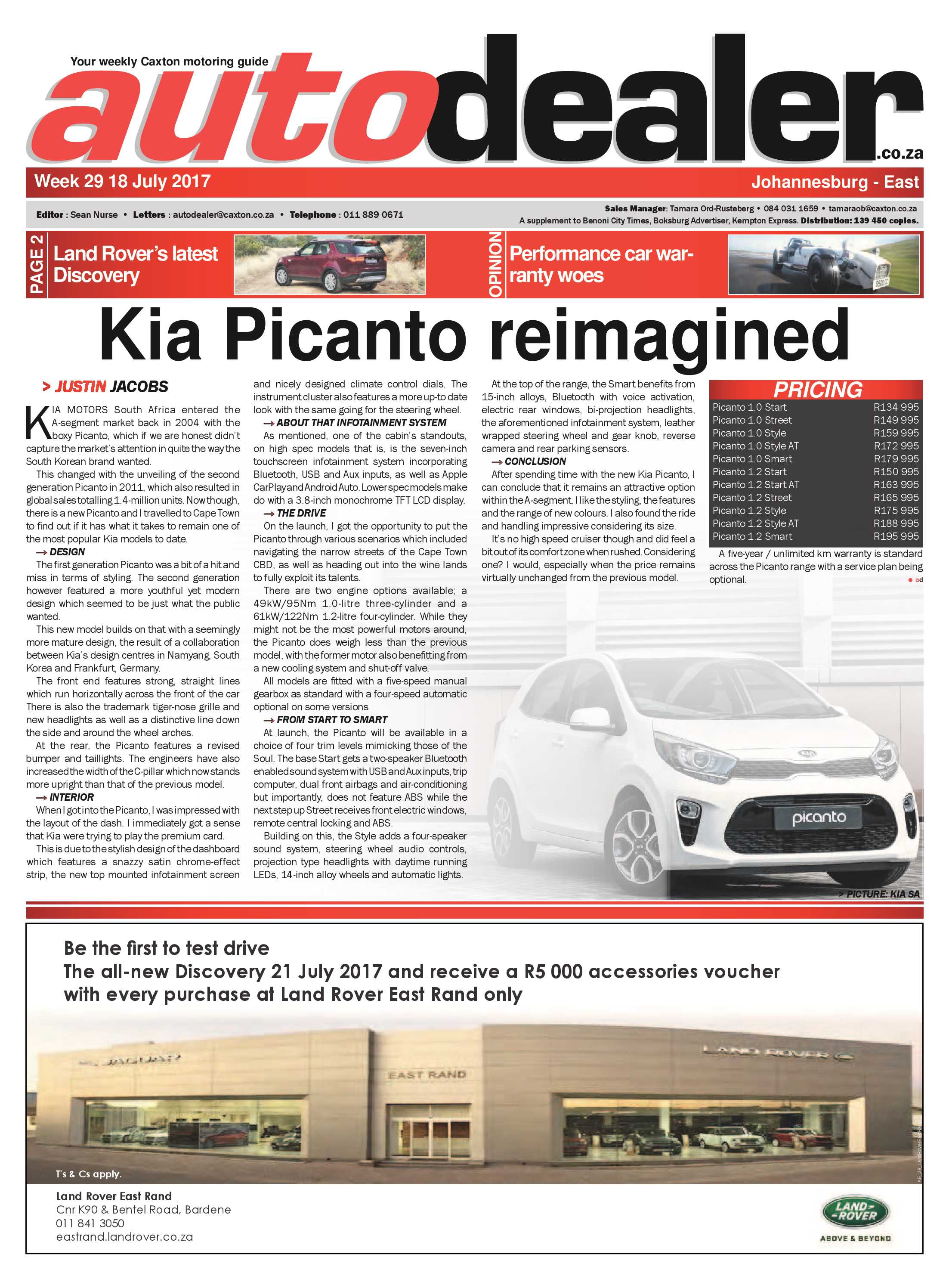 African Reporter 21 July 2017 page 13