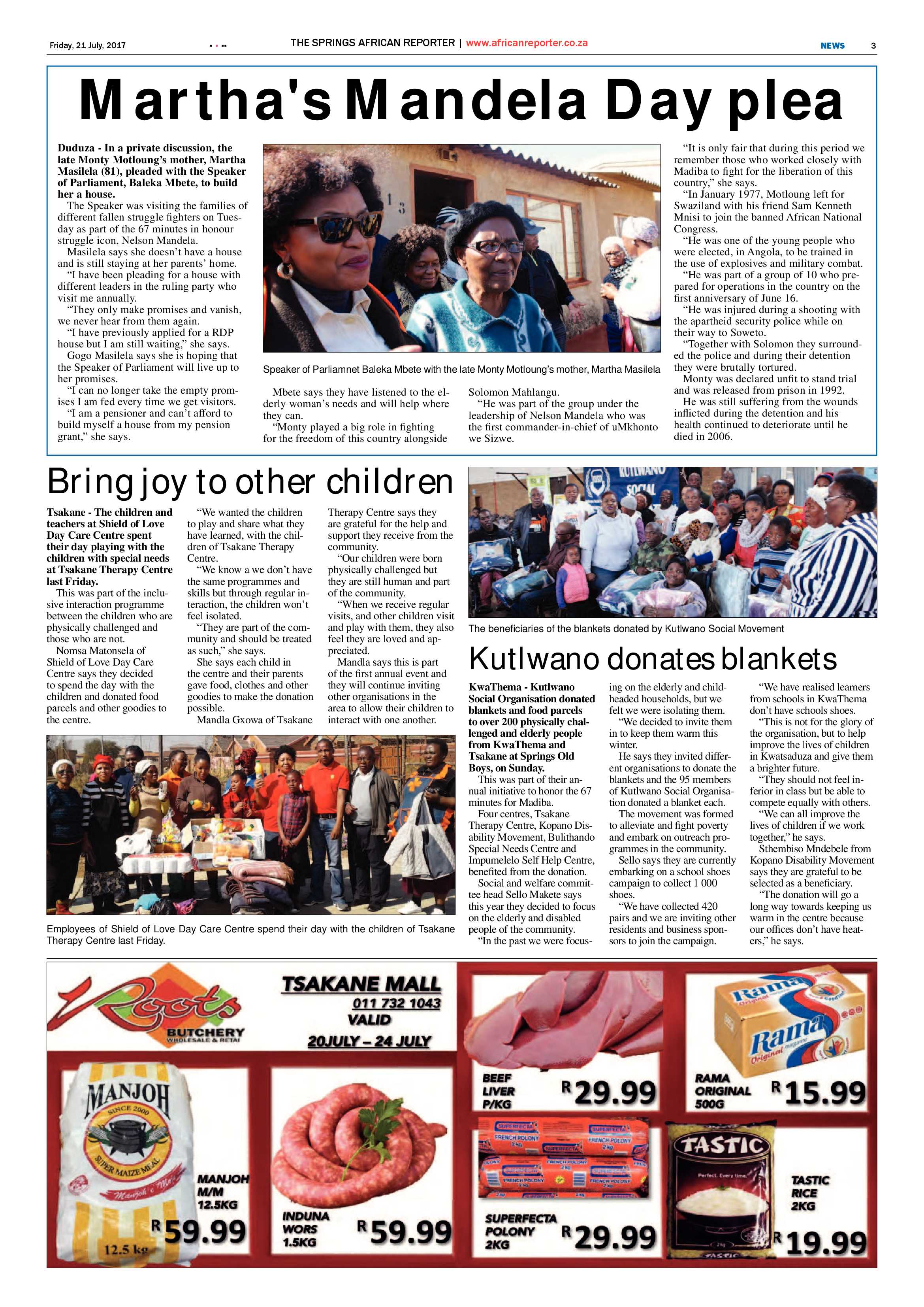 African Reporter 21 July 2017 page 3