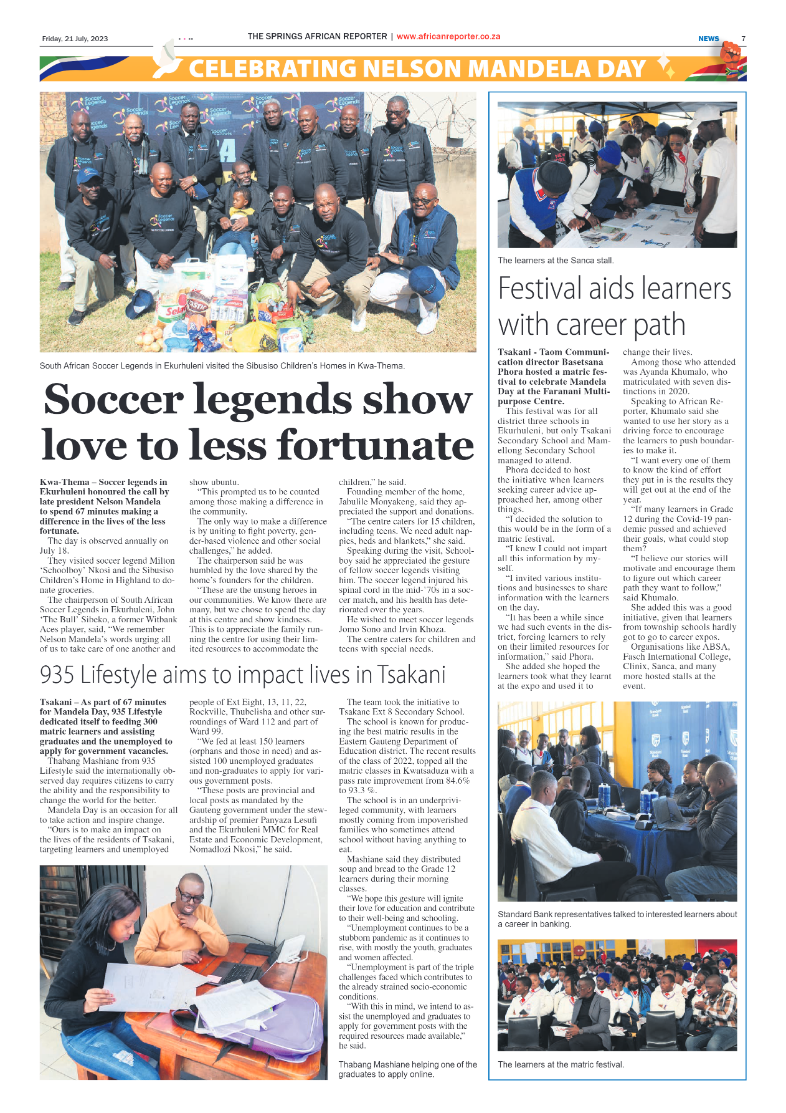 African Reporter 21 July 2023 page 7
