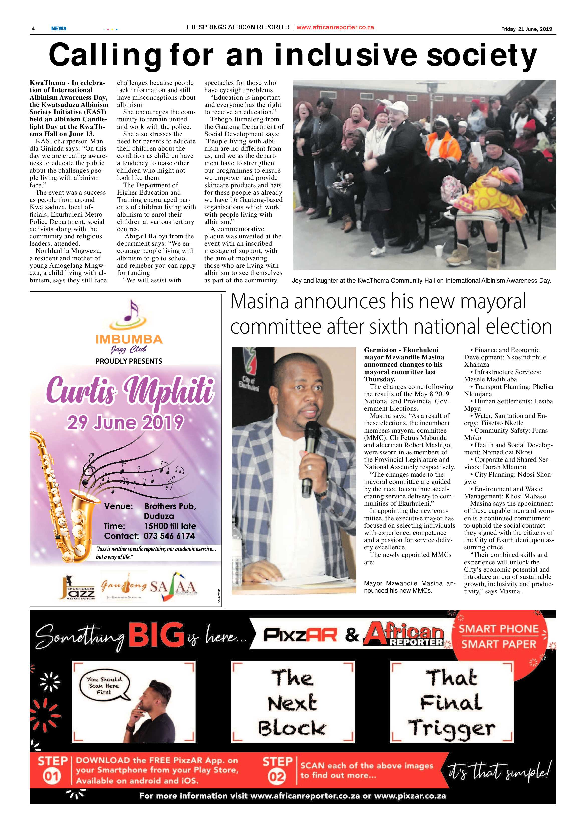 African Reporter 21 June 2019 page 4