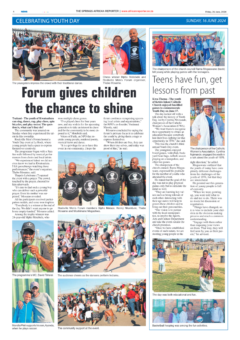 African Reporter 21 June 2024 page 4