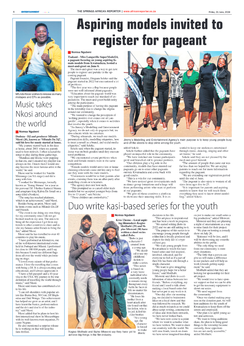 African Reporter 21 June 2024 page 6