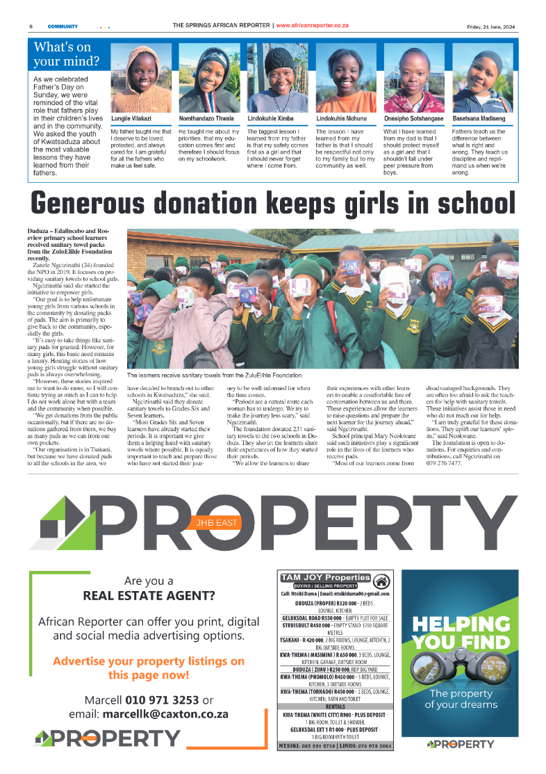 African Reporter 21 June 2024 page 8
