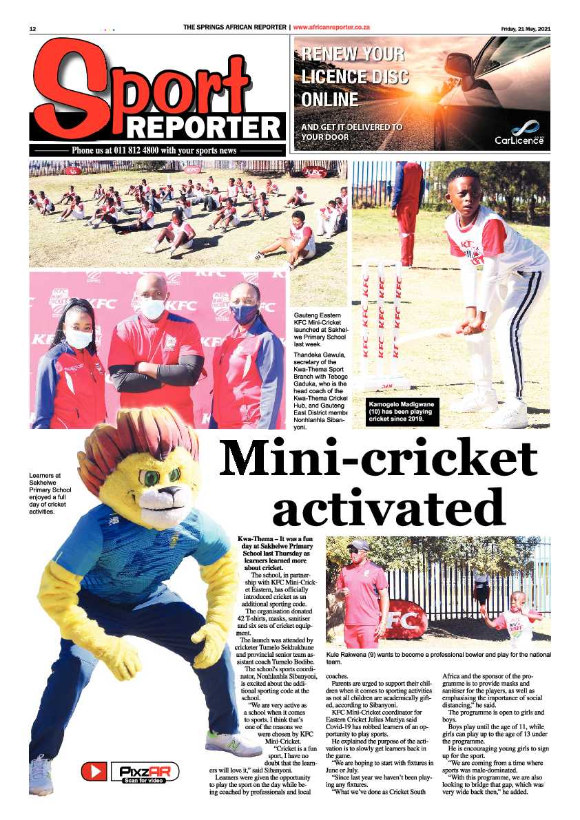 African Reporter 21 May 2021 page 12