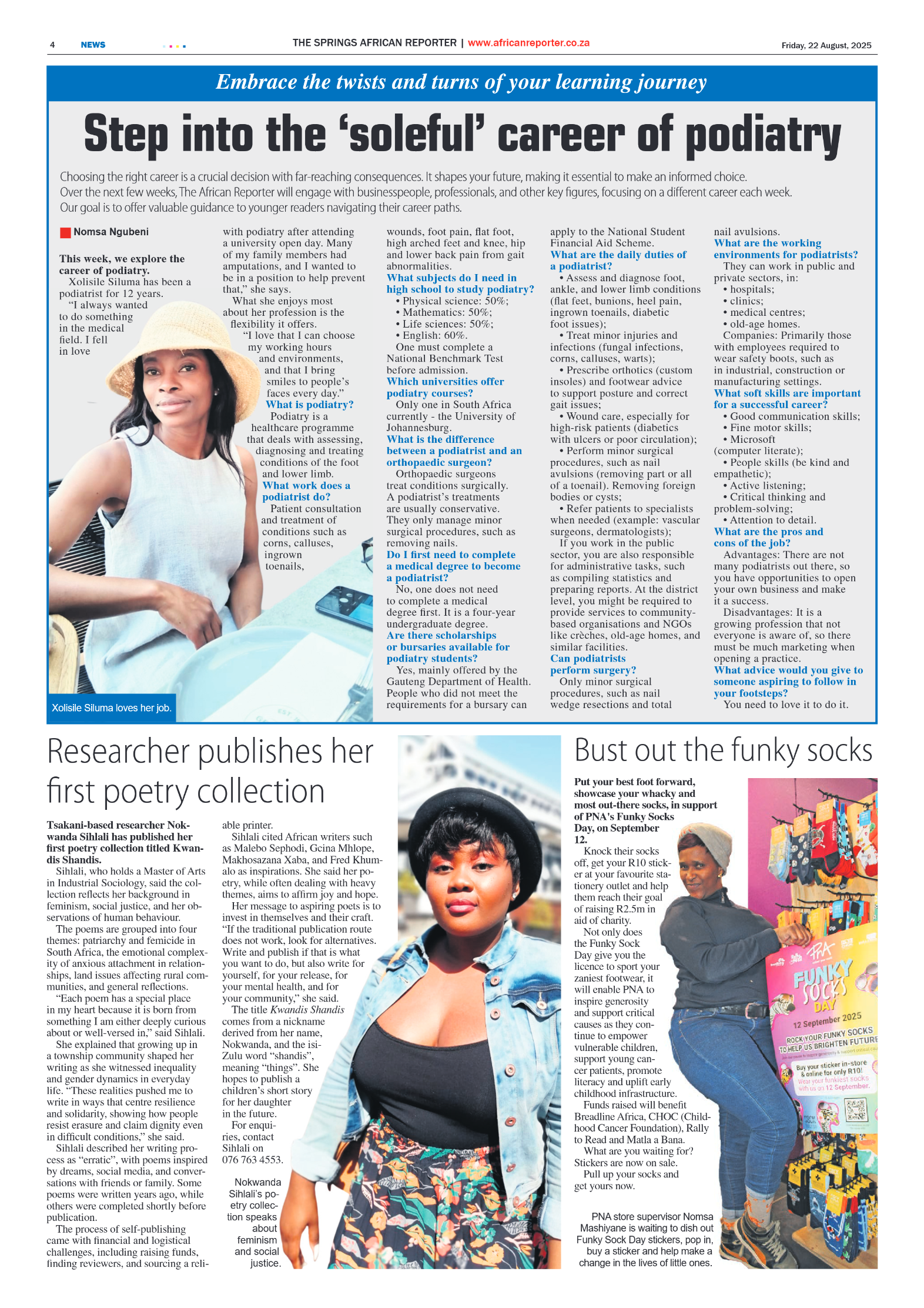 African Reporter 22 August 2025 page 4