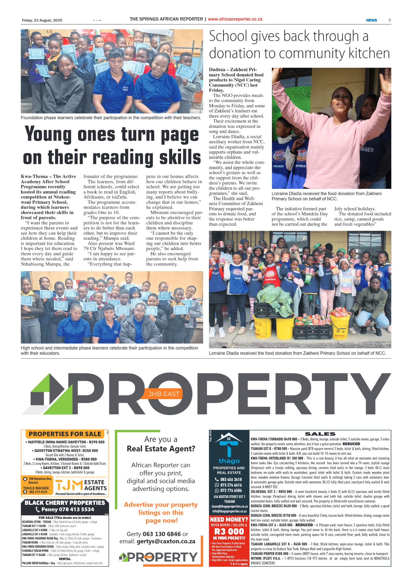 African Reporter 22 August 2025 page 7