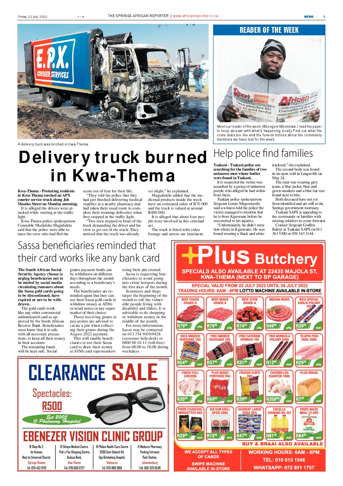 African Reporter 22 July 2022 page 3