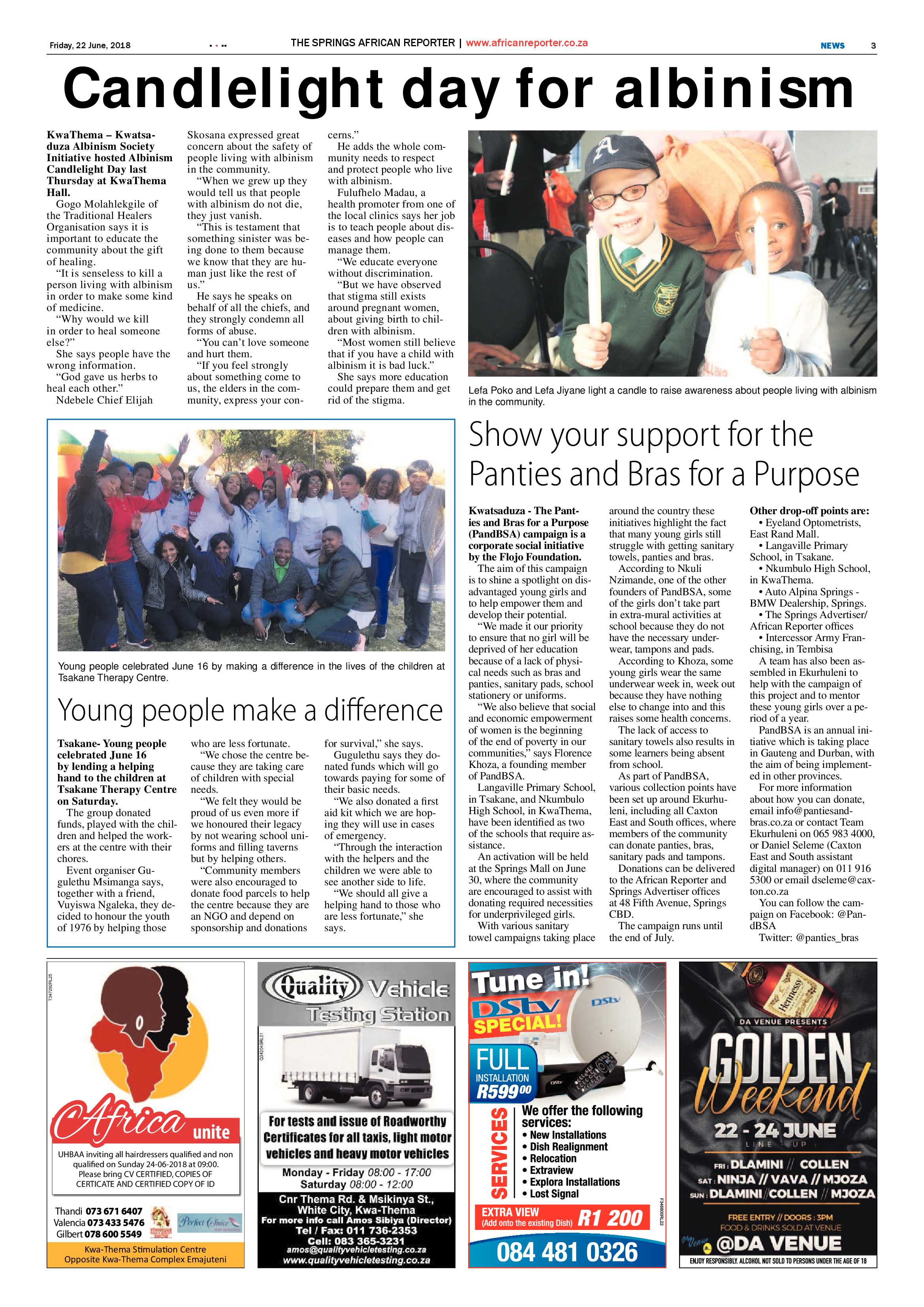 African Reporter 22 June 2018 page 3