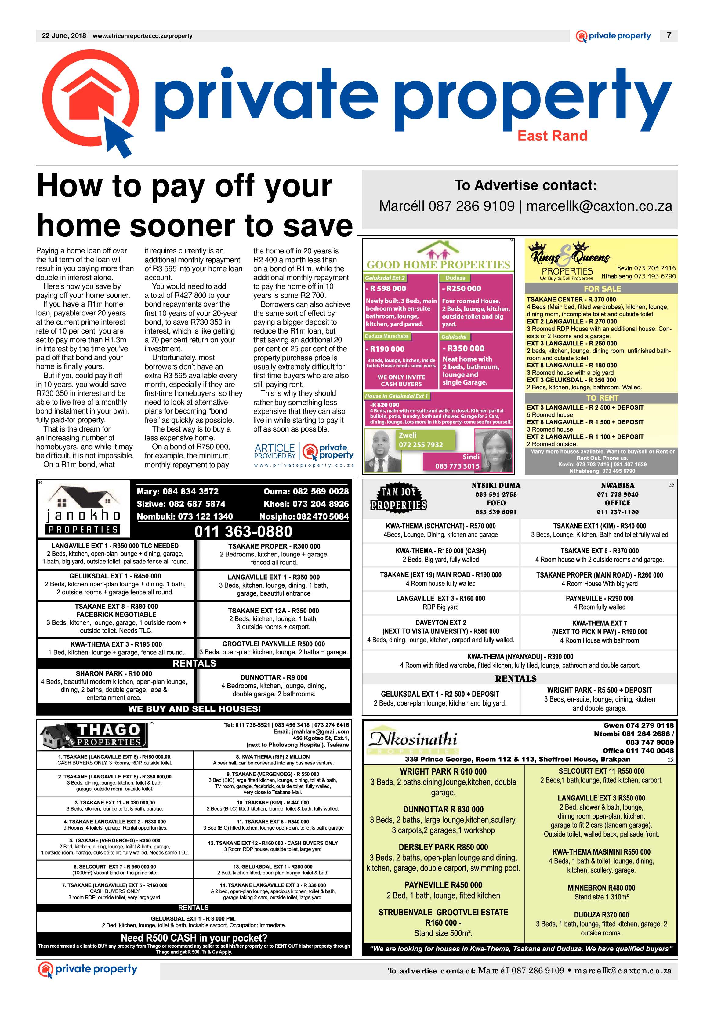 African Reporter 22 June 2018 page 7