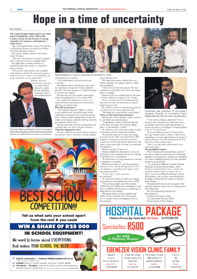 African Reporter 22 March 2024 page 4