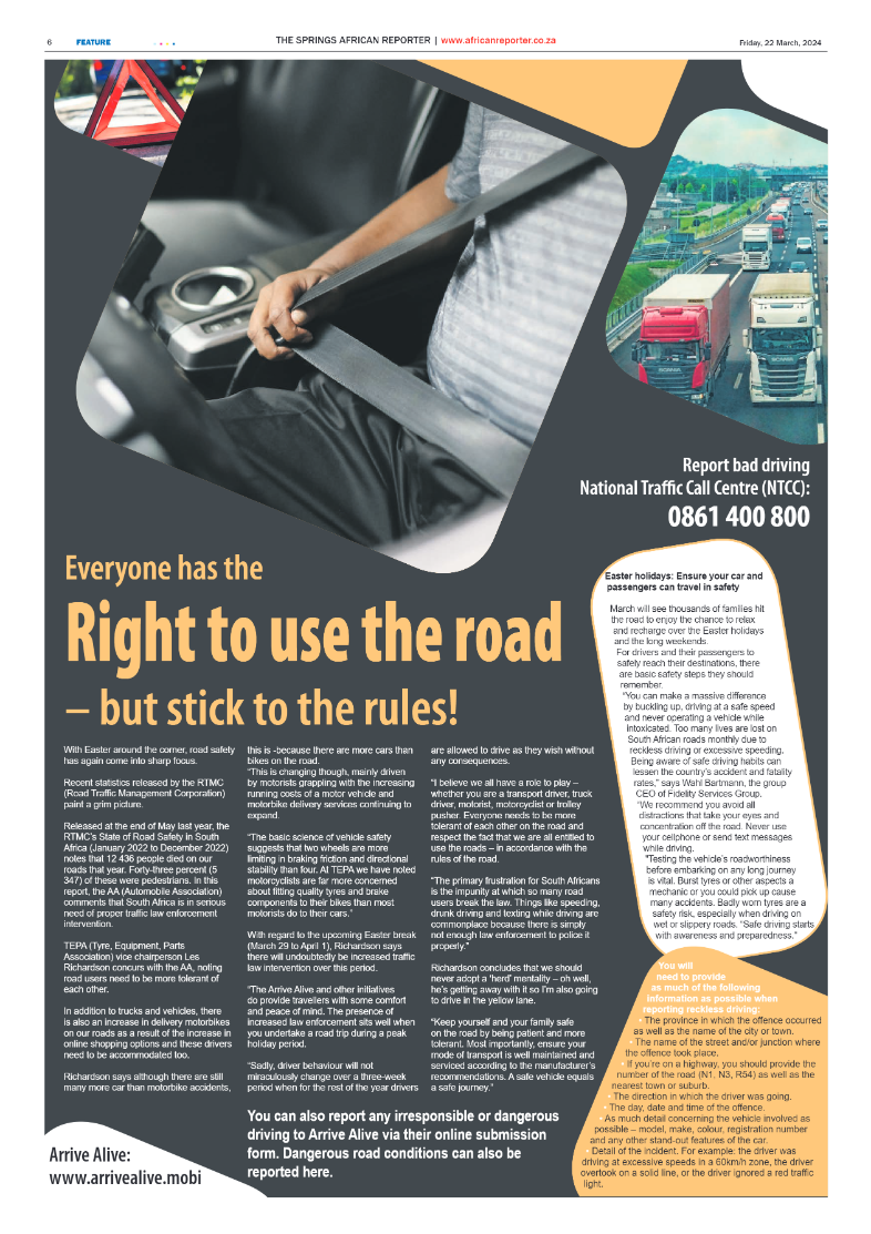 African Reporter 22 March 2024 page 6