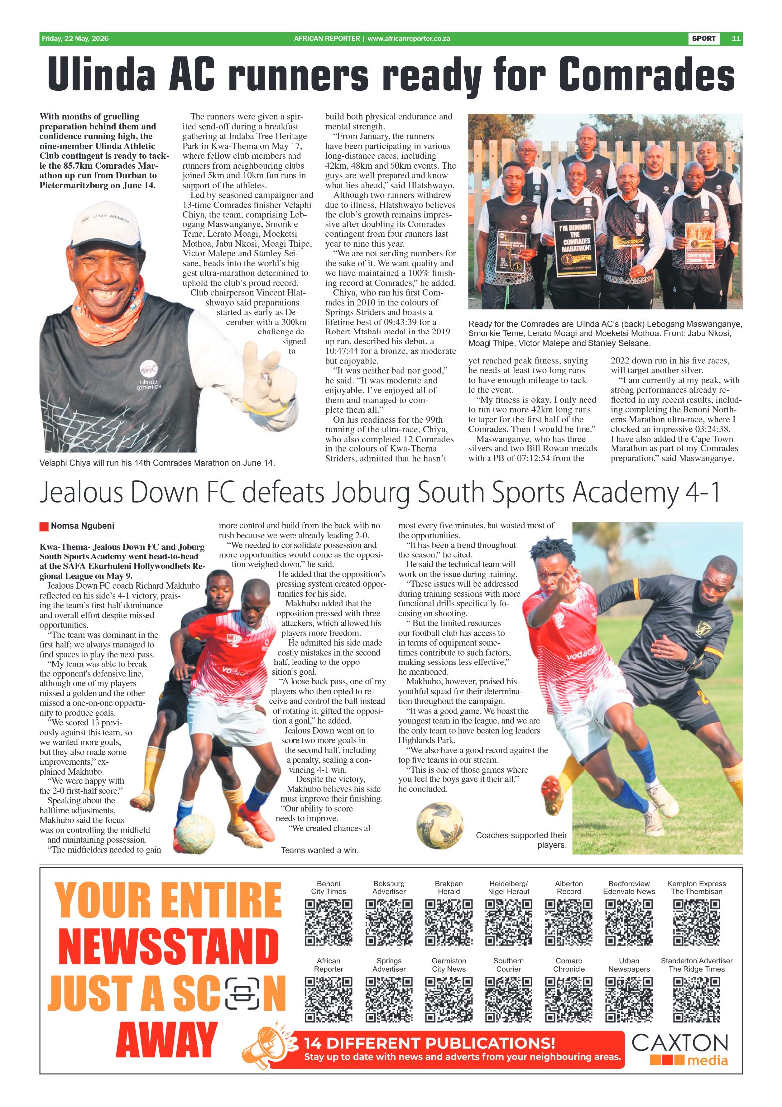 African Reporter 22 May 2026 page 11