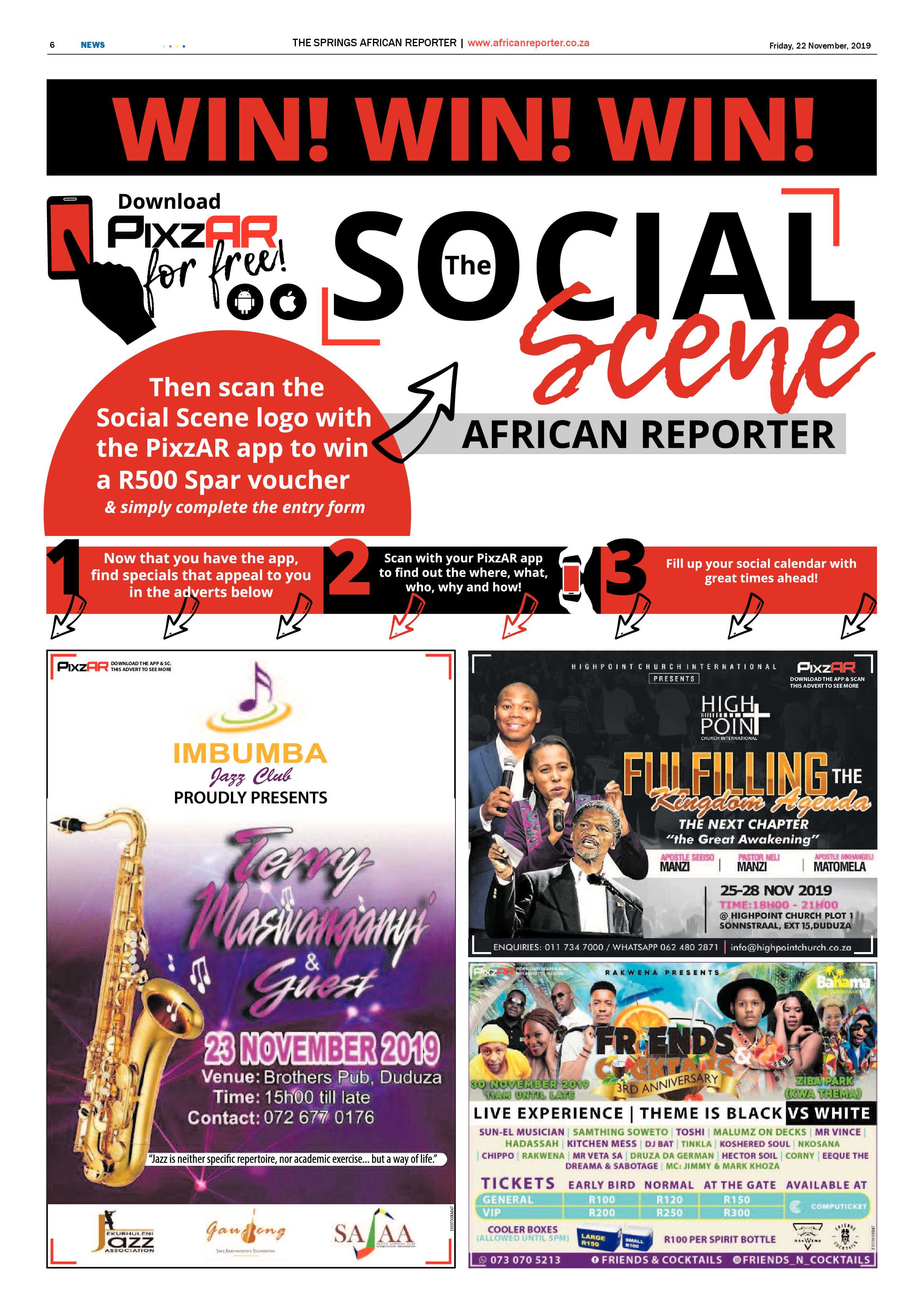 African Reporter 22 November 2019 page 6