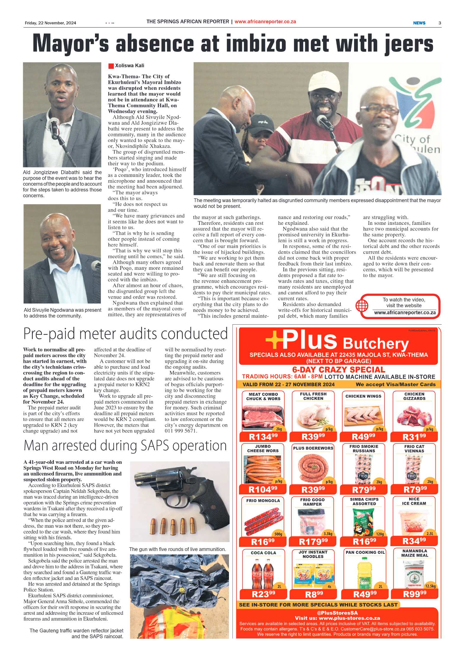 African Reporter 22 November 2024 page 3