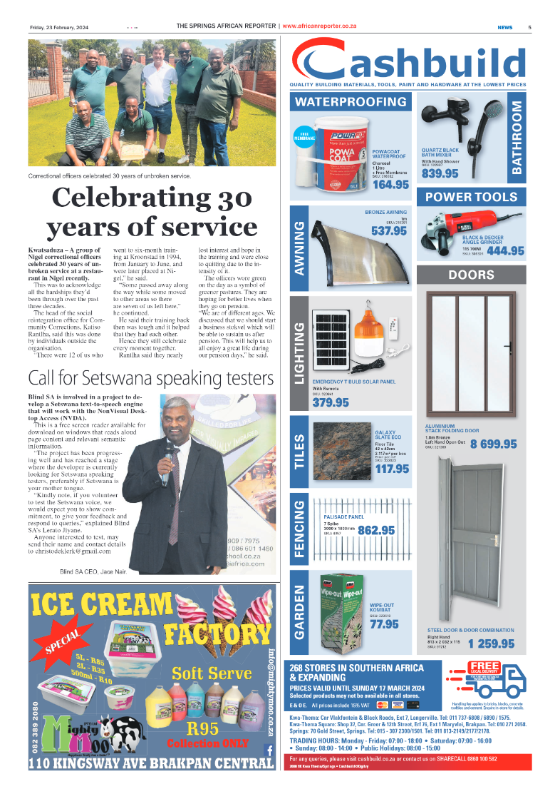 African Reporter 23 February 2024 page 5