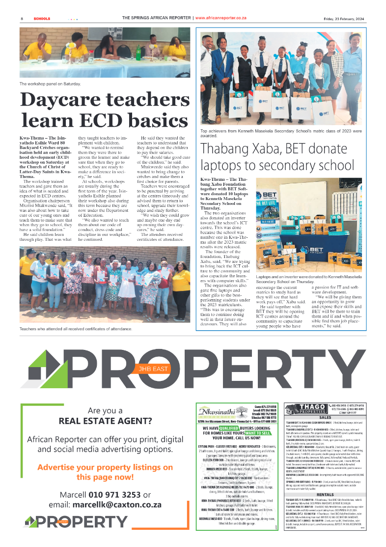 African Reporter 23 February 2024 page 8