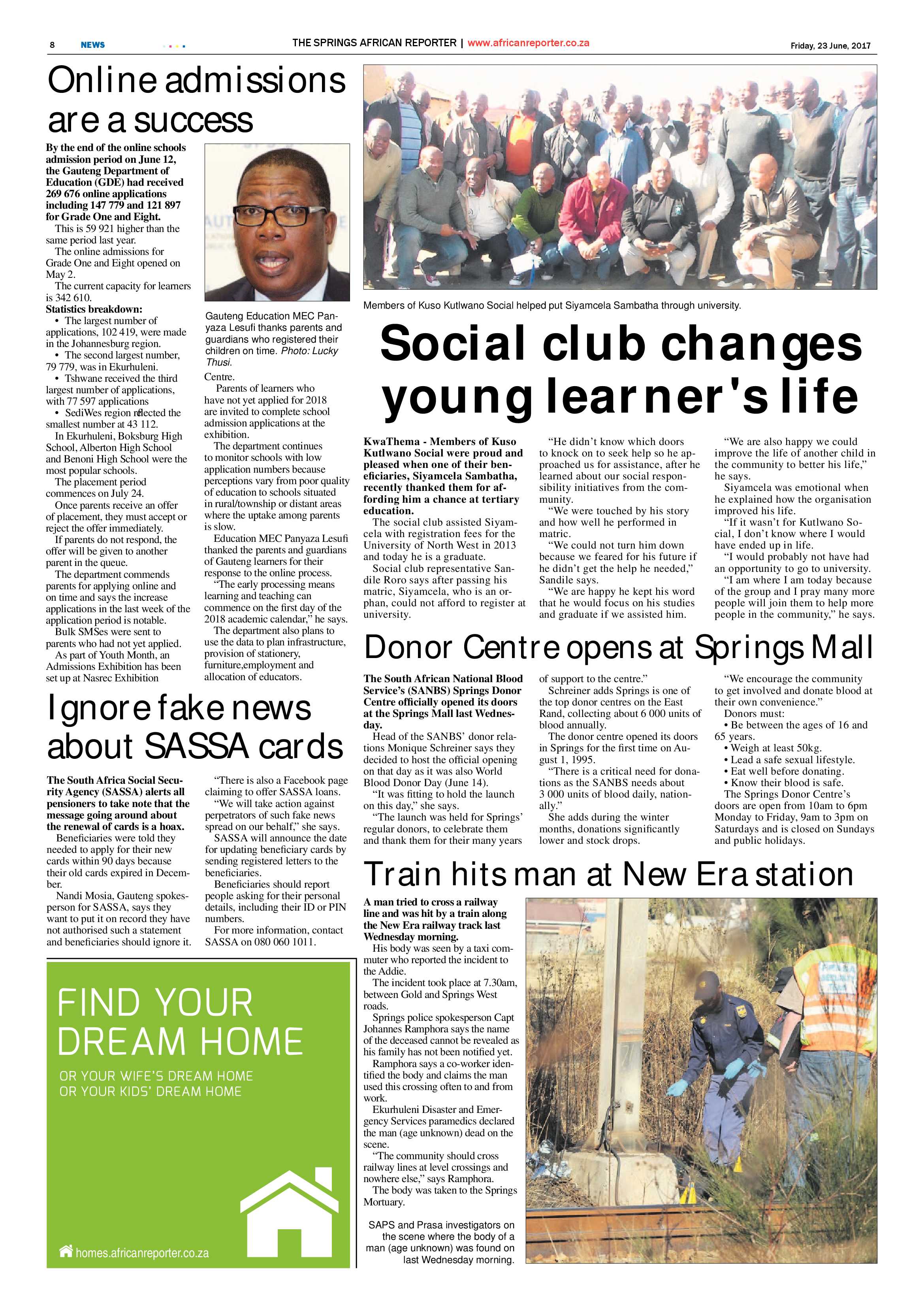 African Reporter 23 June 2017 page 8