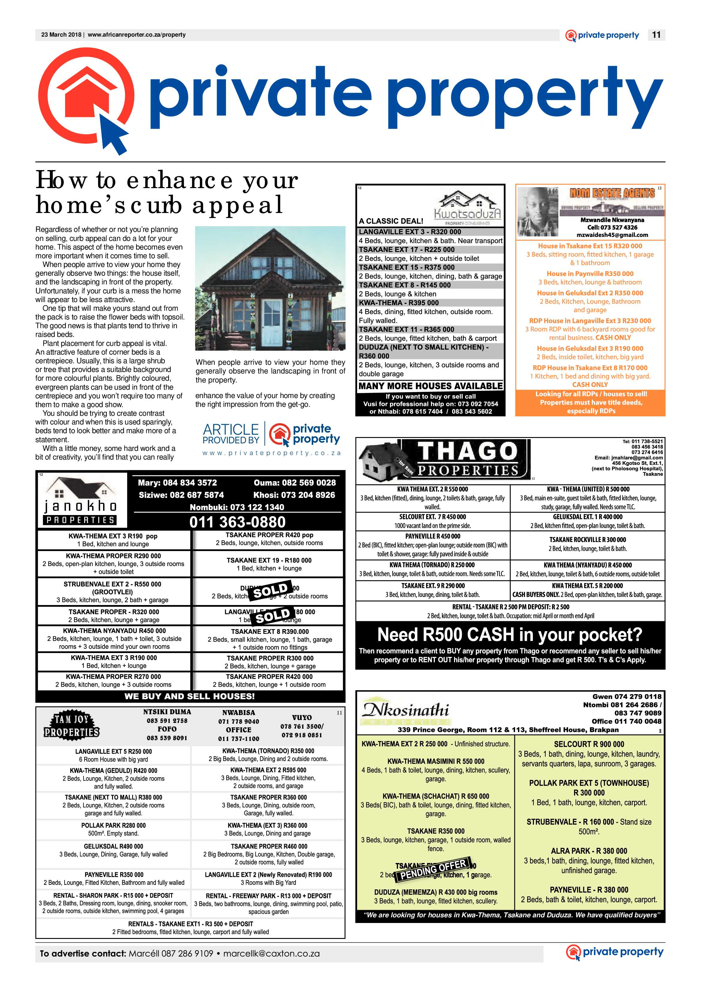 African Reporter 23 March 2018 page 11