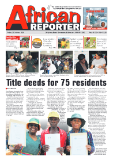 African Reporter 23 October 2026