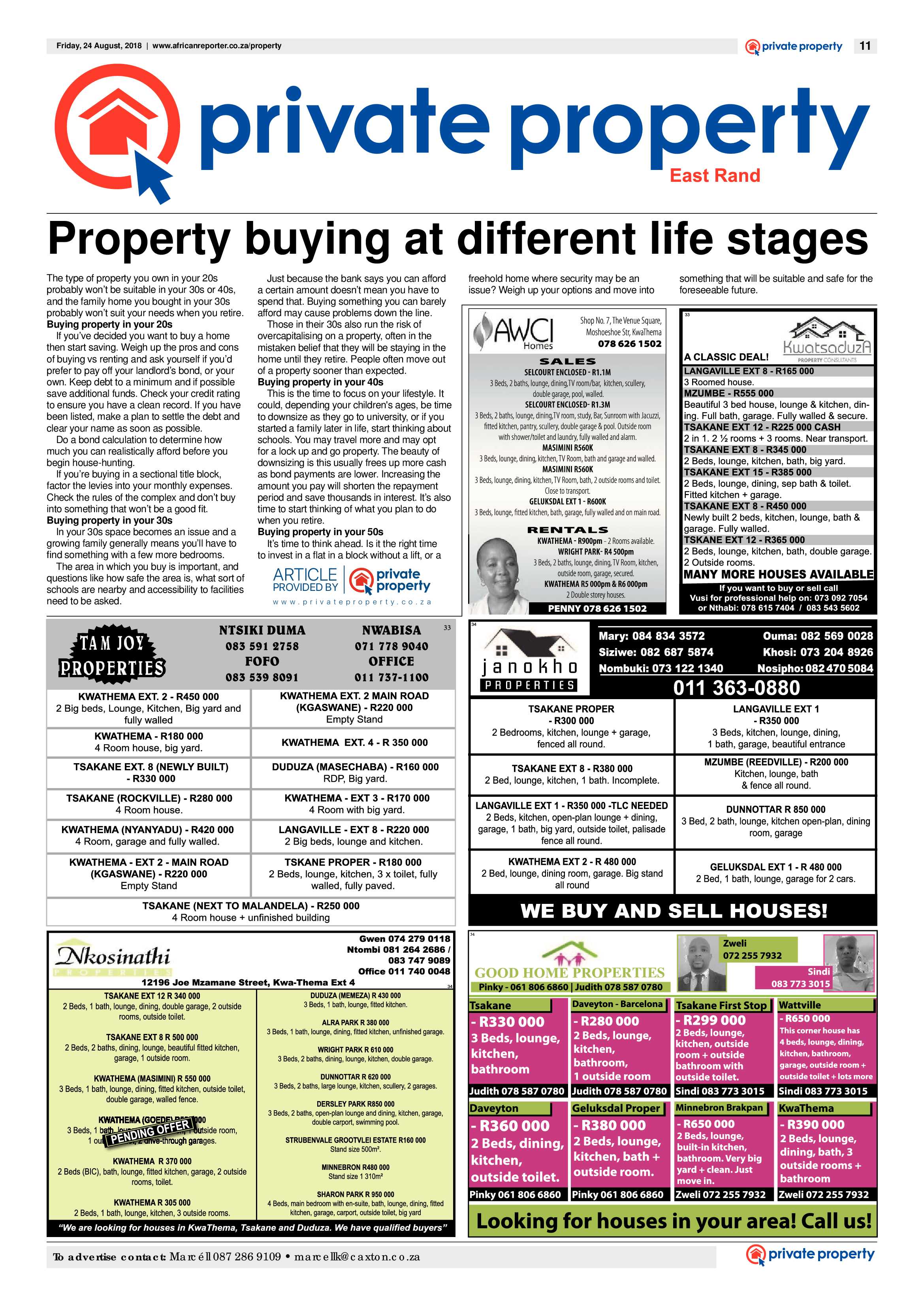 African Reporter 24 August 2018 page 11