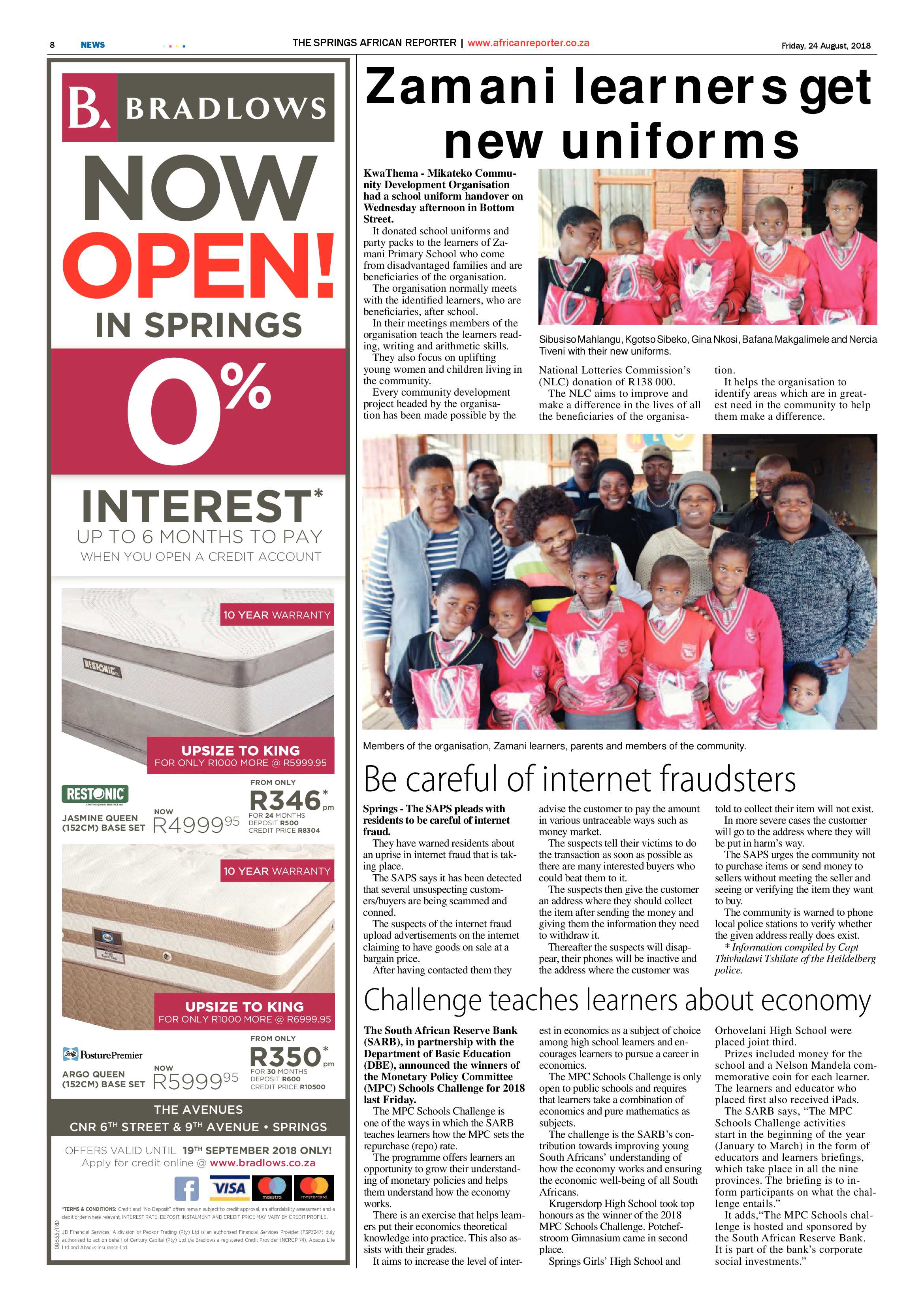 African Reporter 24 August 2018 page 8