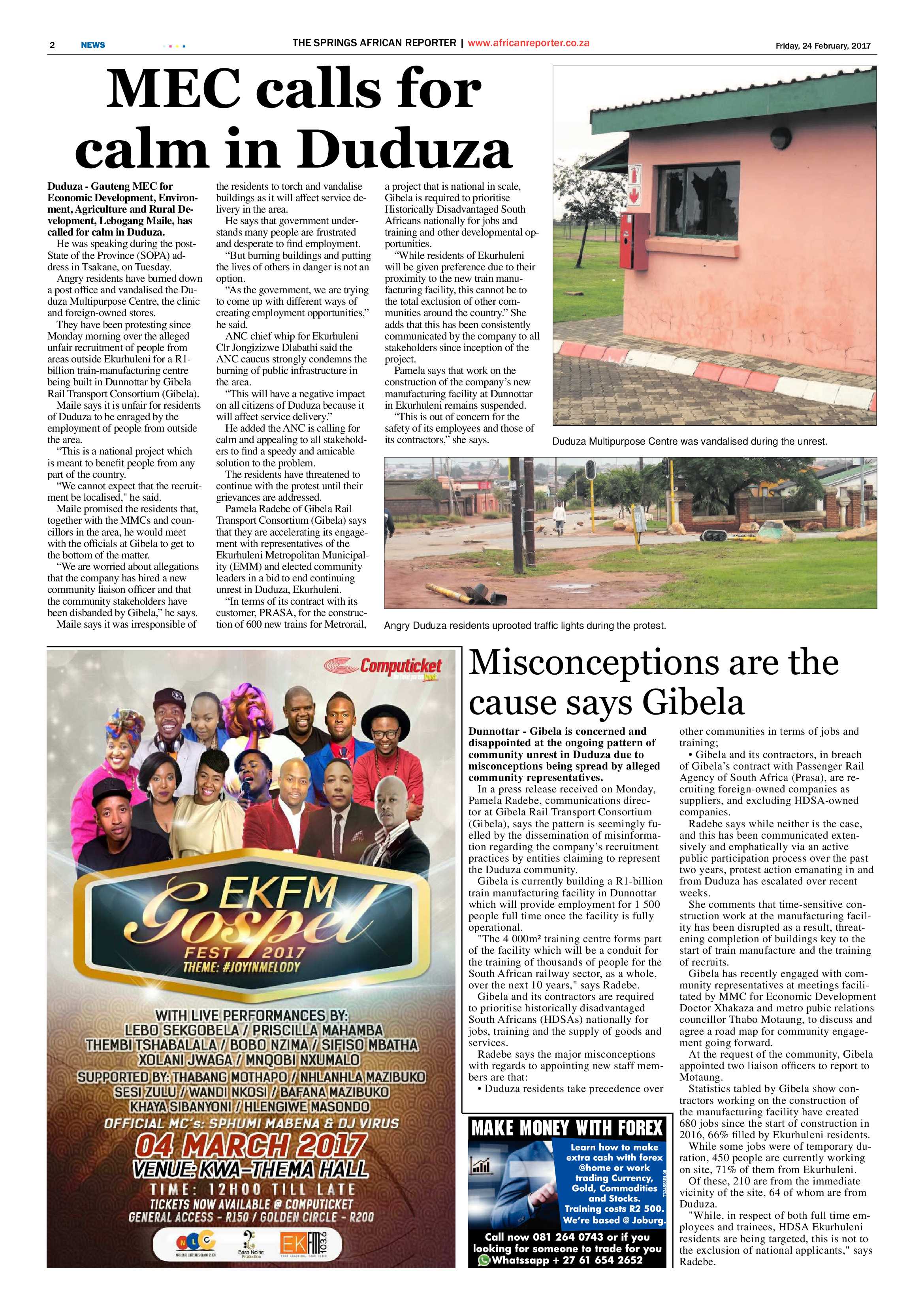 African Reporter 24 February 2017 page 2