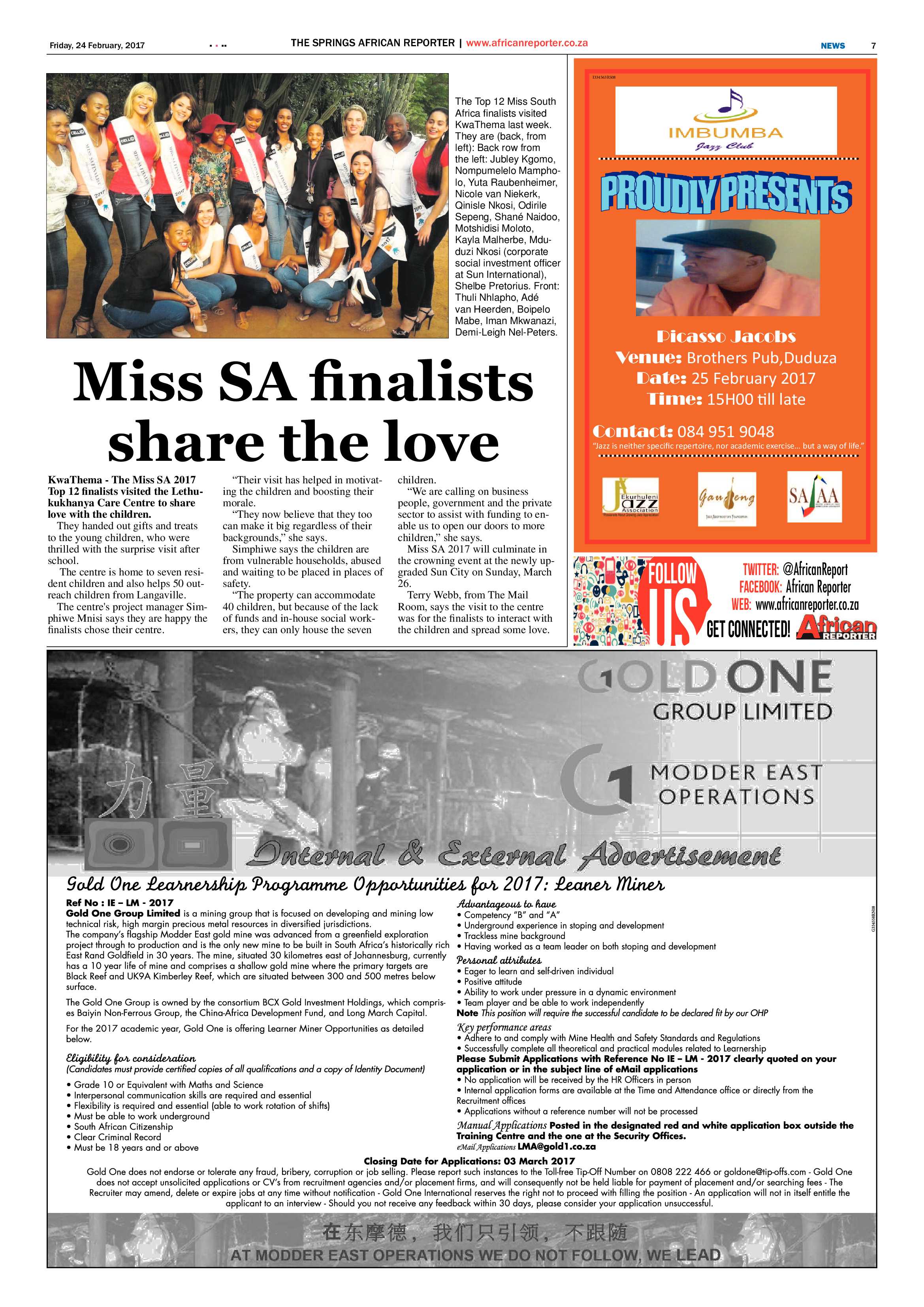 African Reporter 24 February 2017 page 7