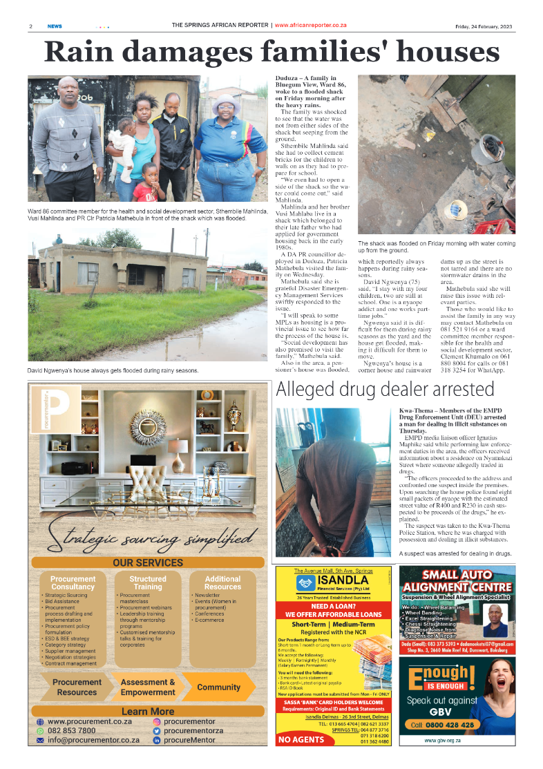 African Reporter 24 February 2023 page 2