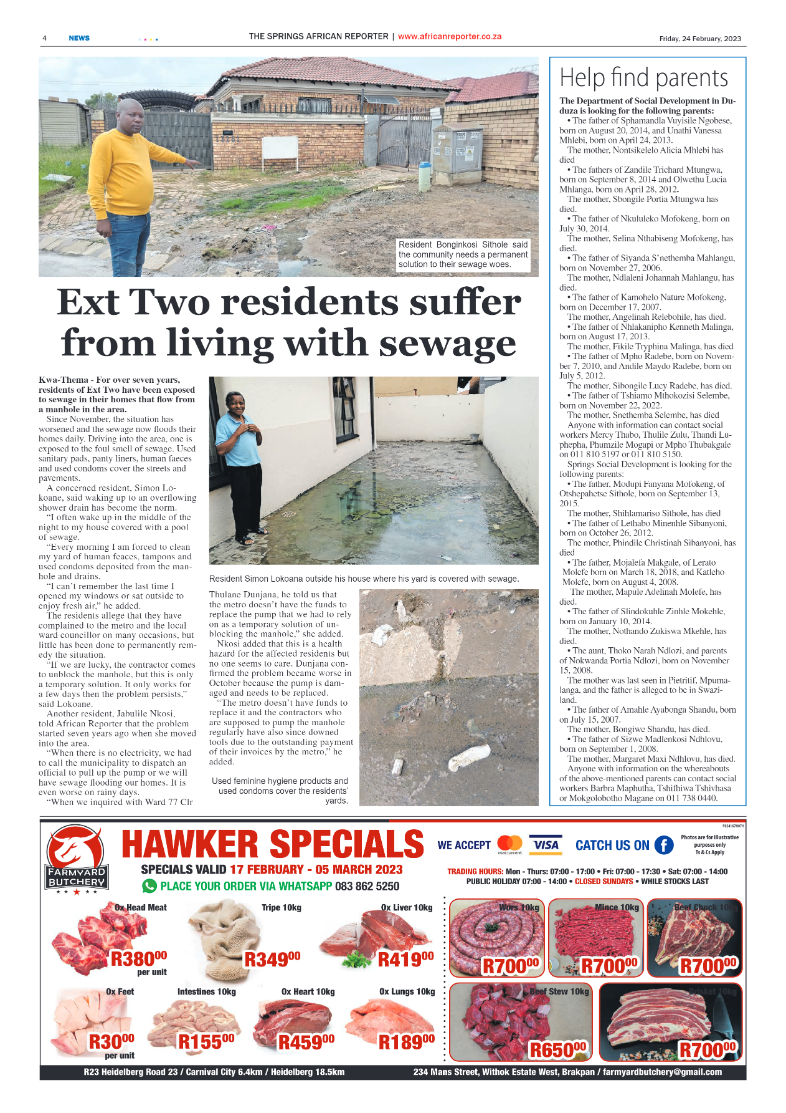 African Reporter 24 February 2023 page 4