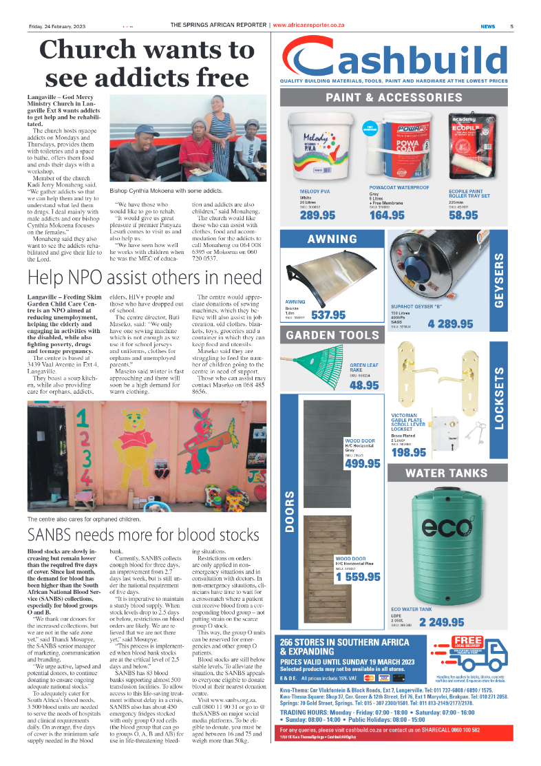 African Reporter 24 February 2023 page 5