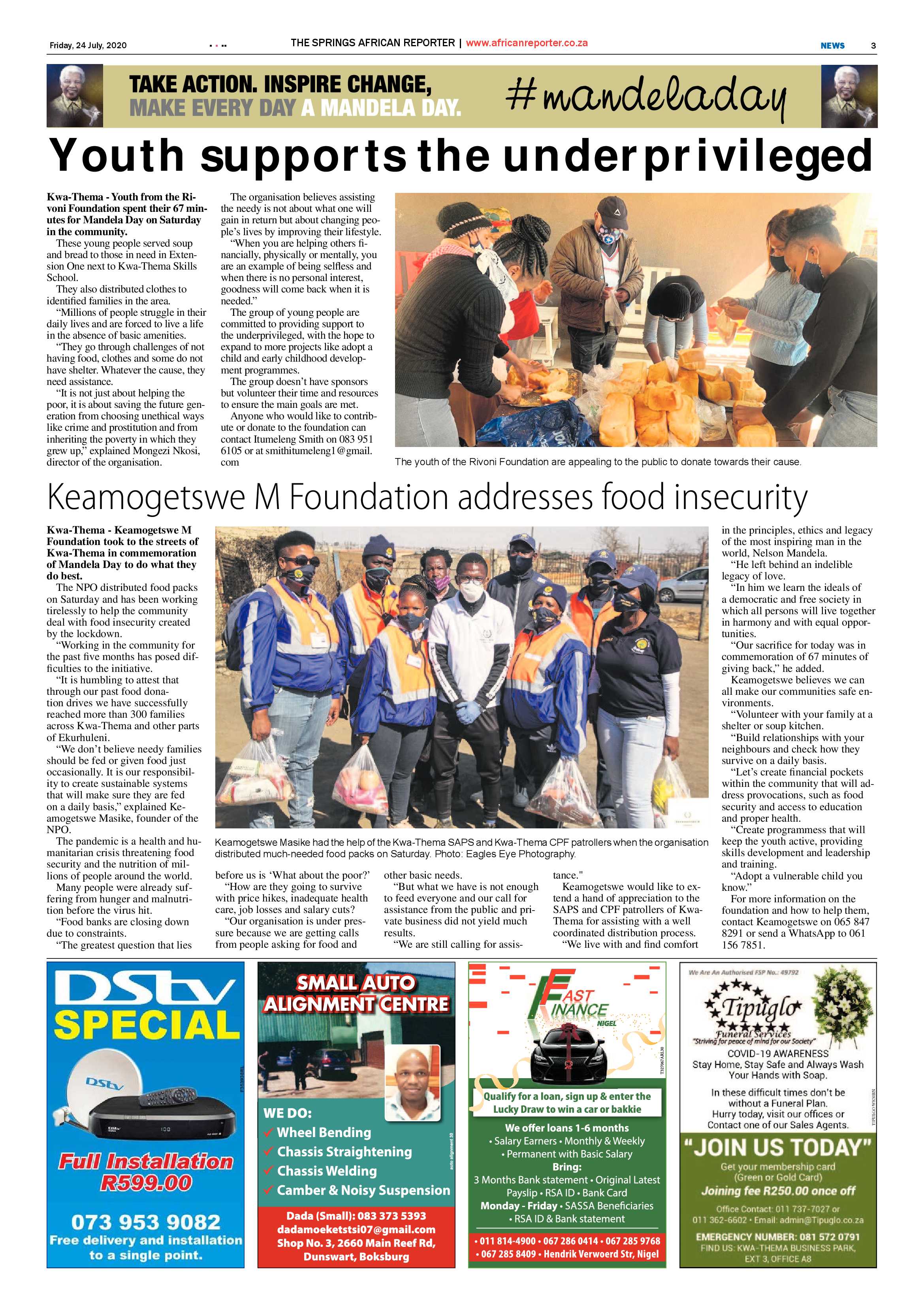 African Reporter 24 July 2020 page 3
